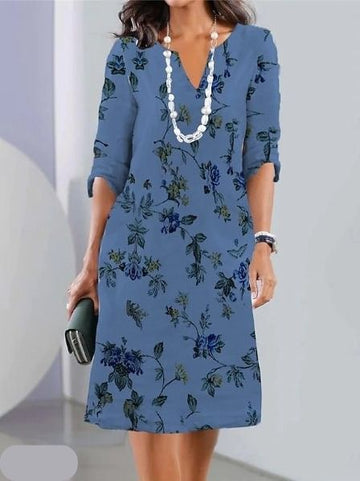 Floral Layered Dress