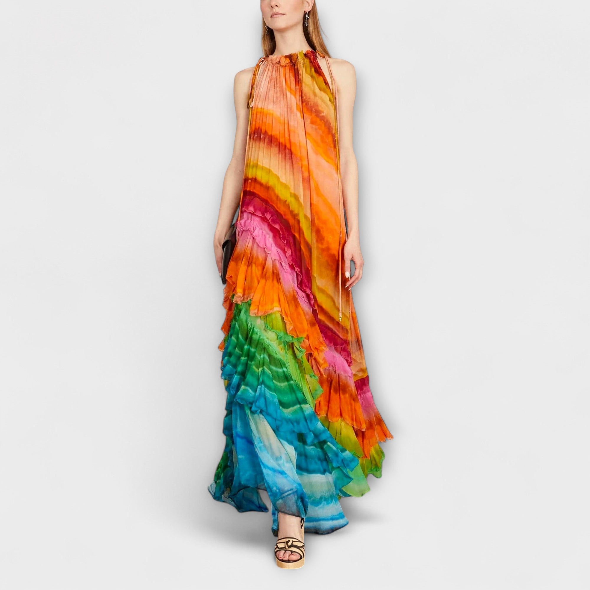 Ruffle Gown
