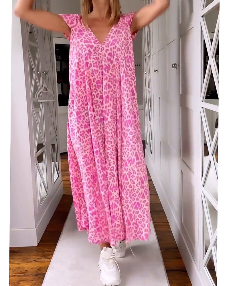V-Neck Maxi Dress