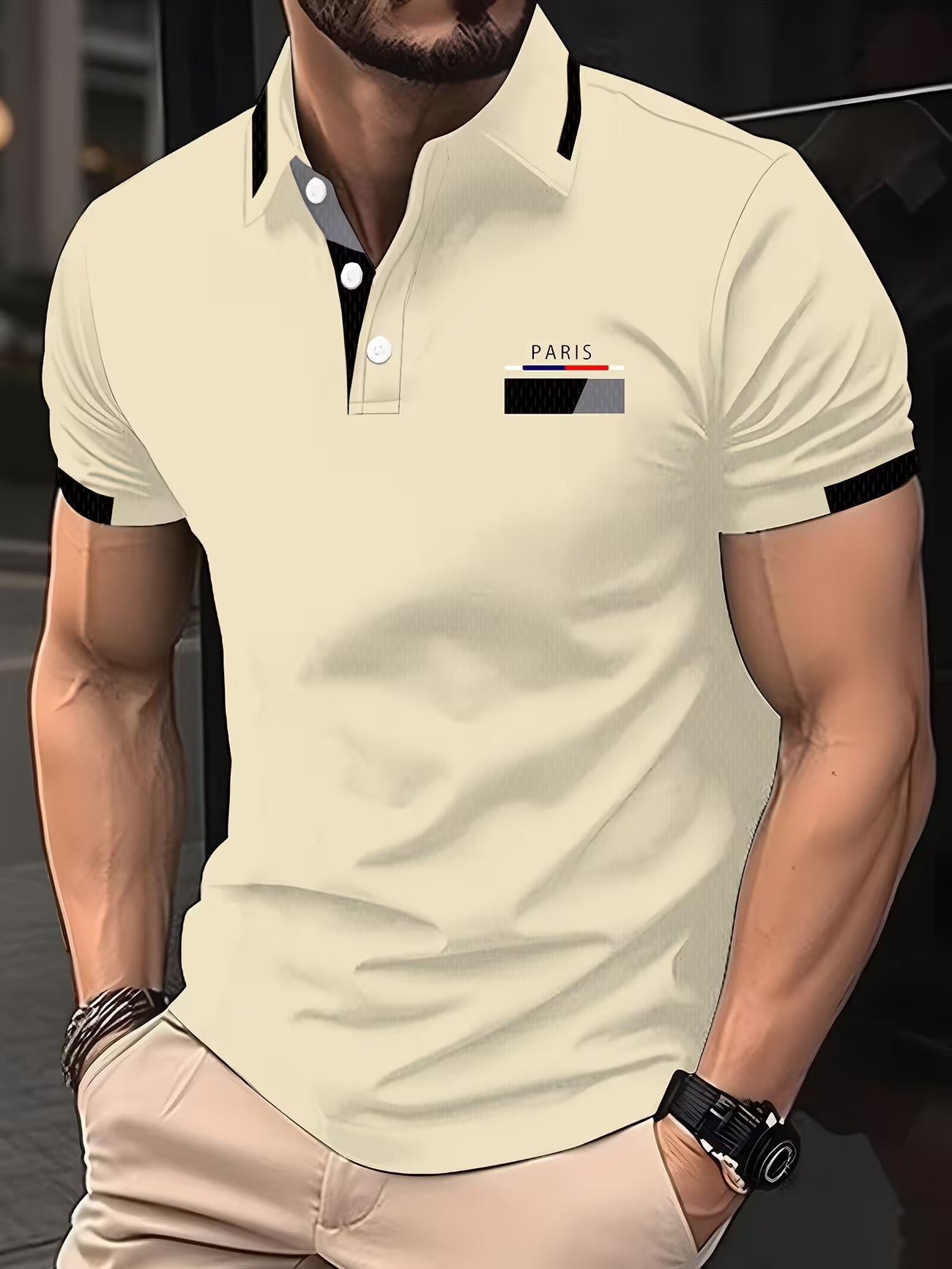 Men's Lightweight Linen Blend Short Sleeve Resort Shirt