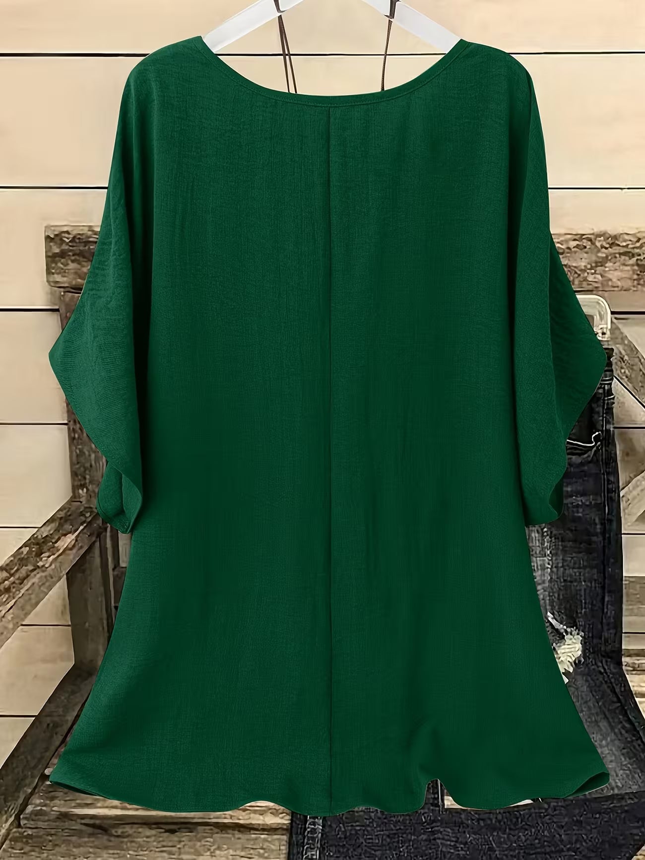 Women's Relaxed Fit Summer Short Sleeve Top Shirt