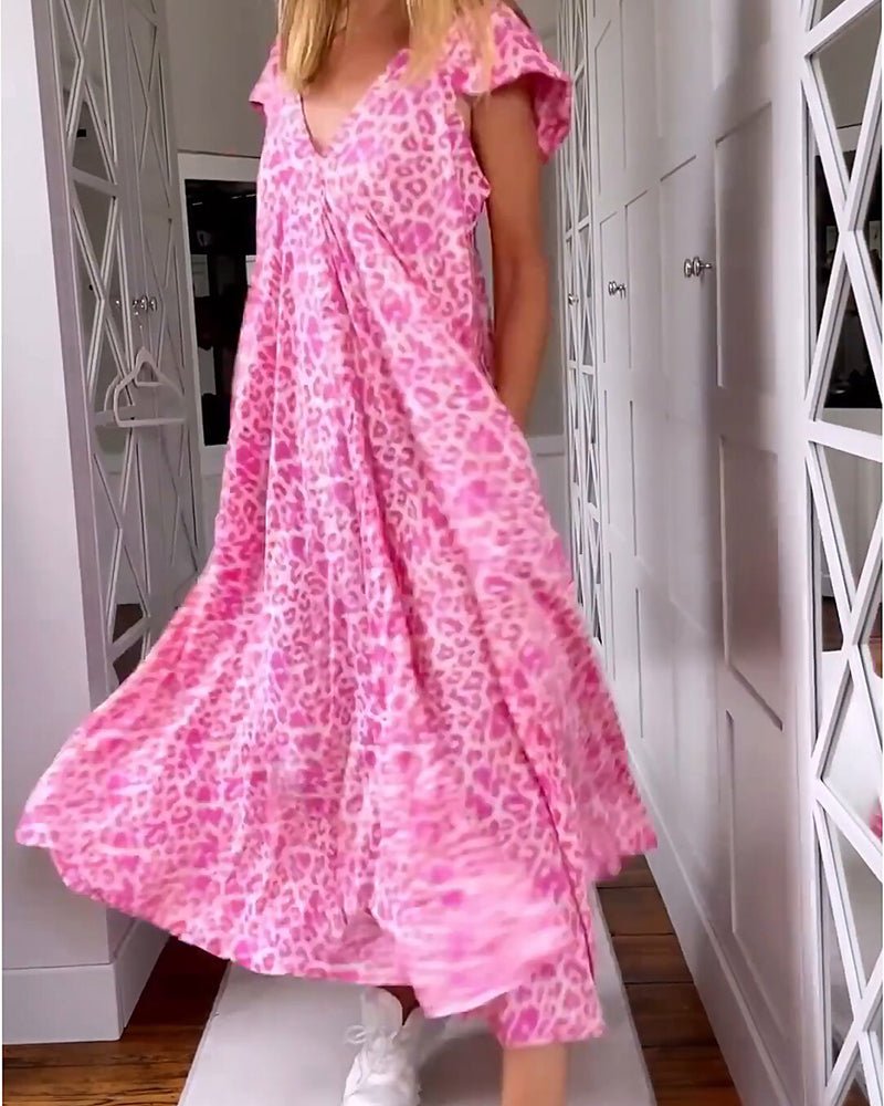 V-Neck Maxi Dress