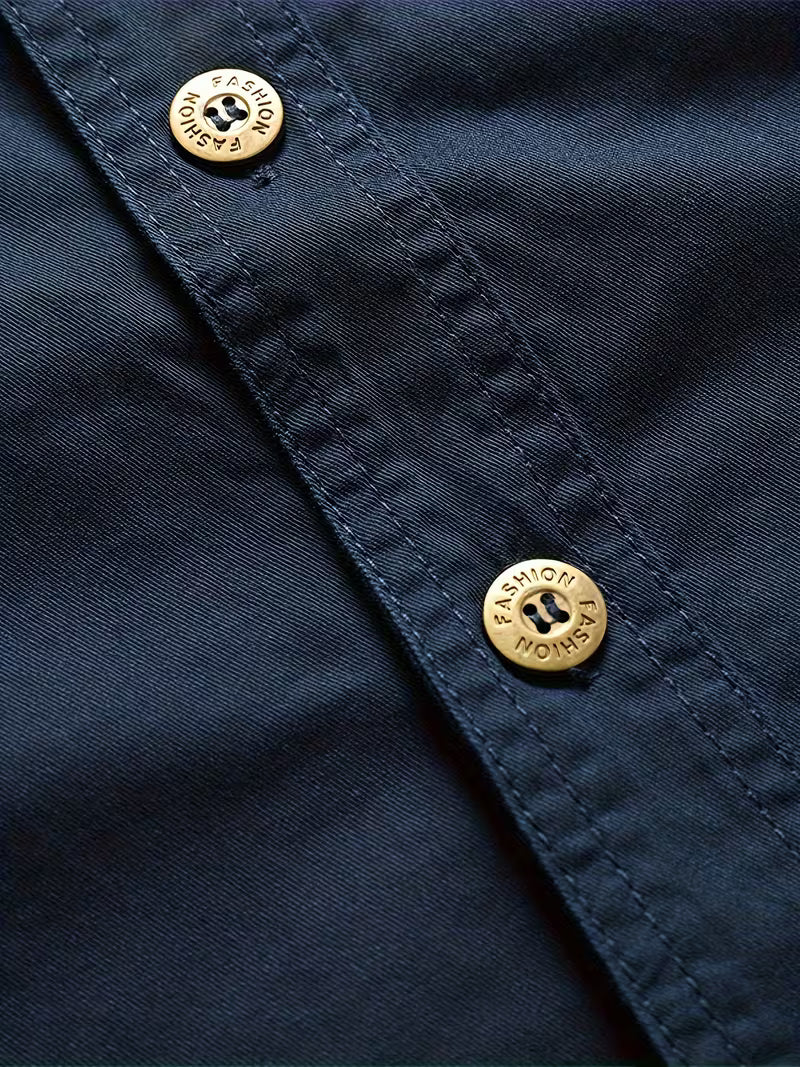 Men's Lightweight Cargo Long Sleeve Shirt