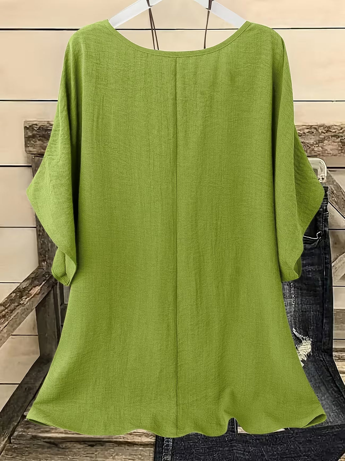 Women's Relaxed Fit Summer Short Sleeve Top Shirt