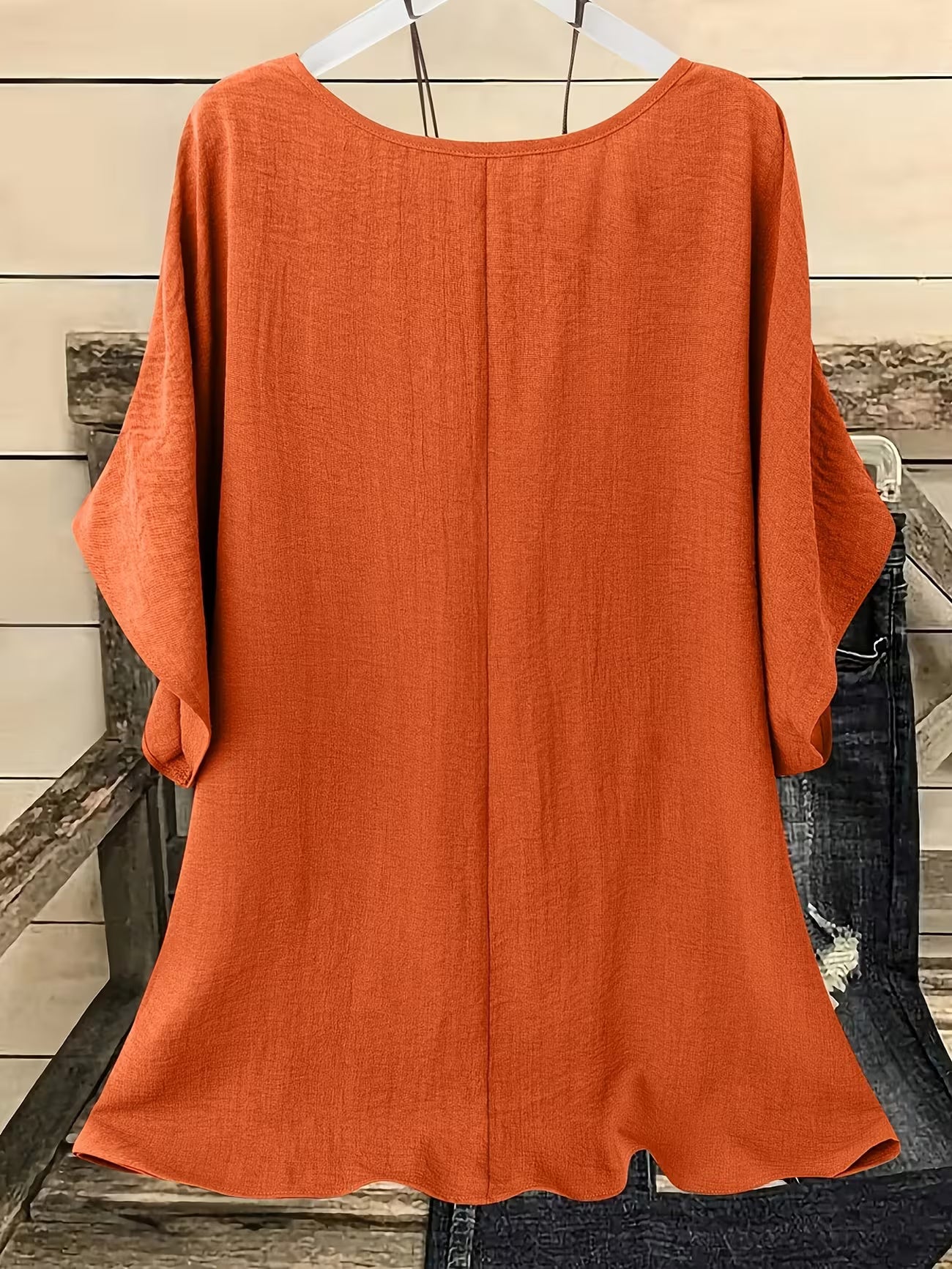Women's Relaxed Fit Summer Short Sleeve Top Shirt