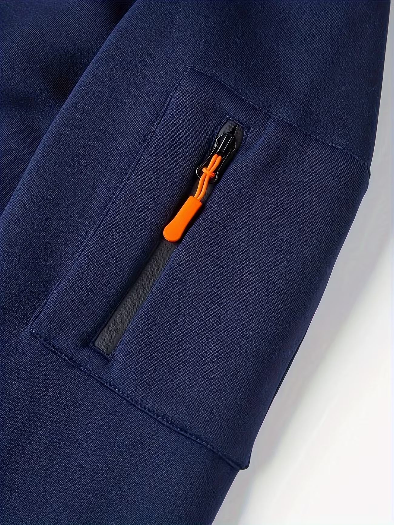Men's European Style Zip Front Casual Sweatshirt