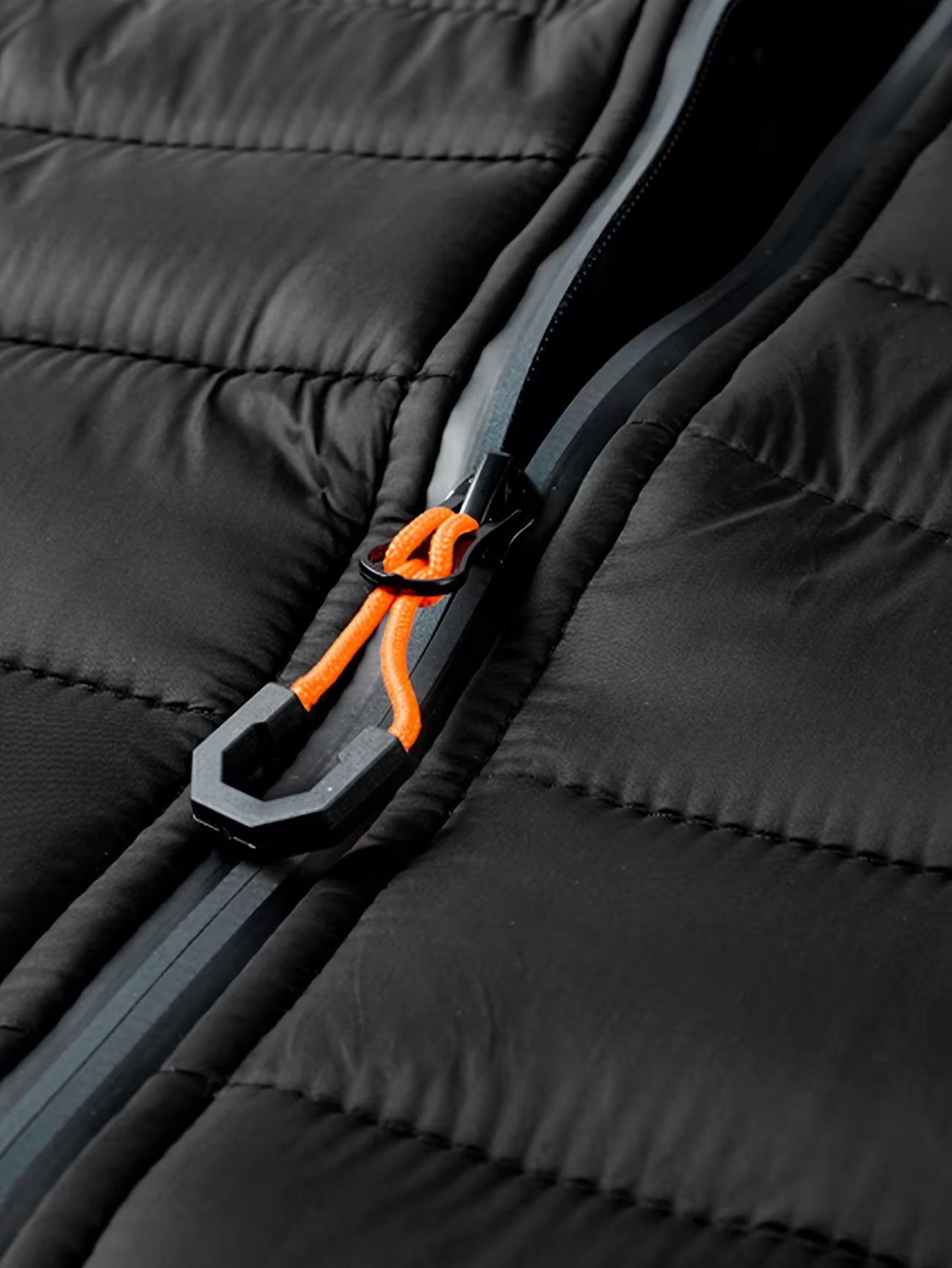 Men's Hooded Quilted Padded Winter Coat Outerwear