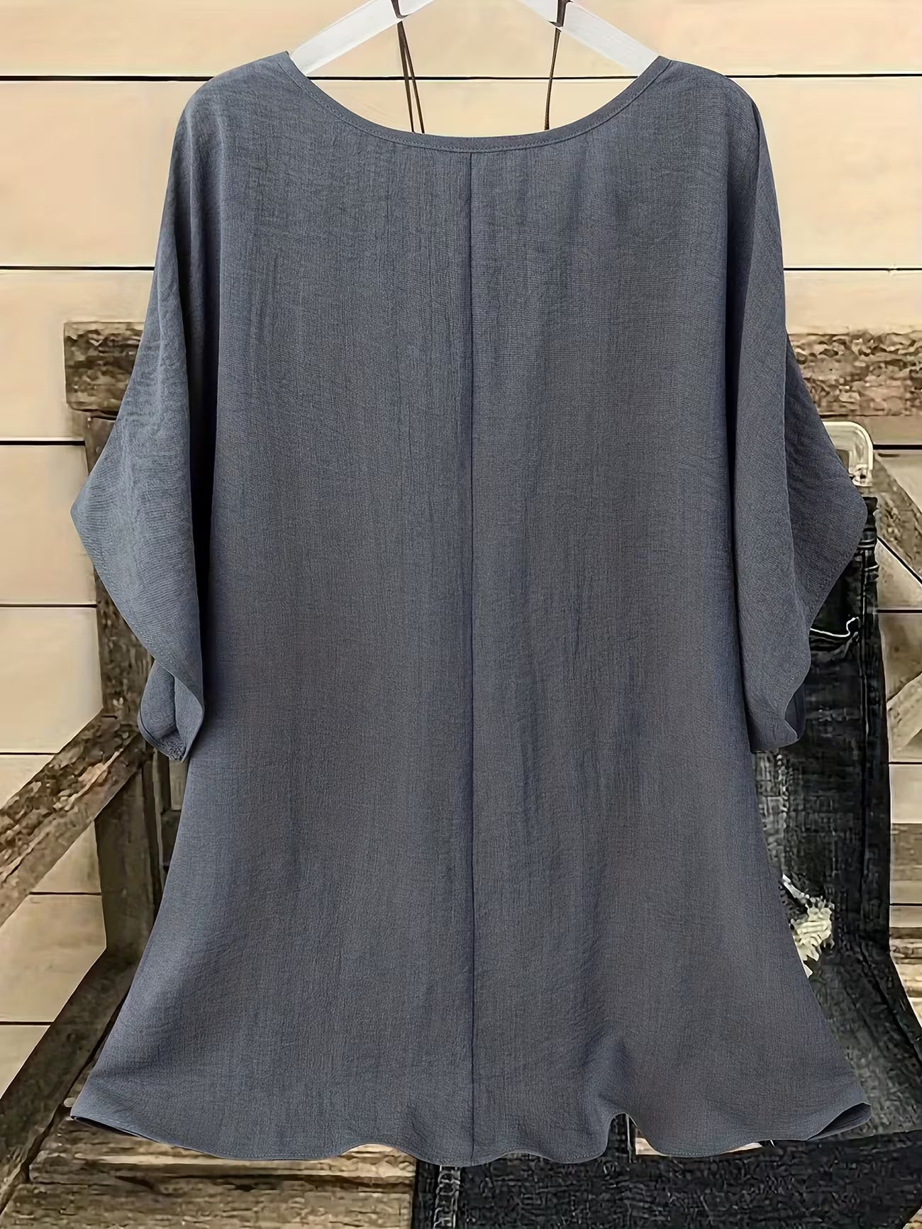 Women's Relaxed Fit Summer Short Sleeve Top Shirt