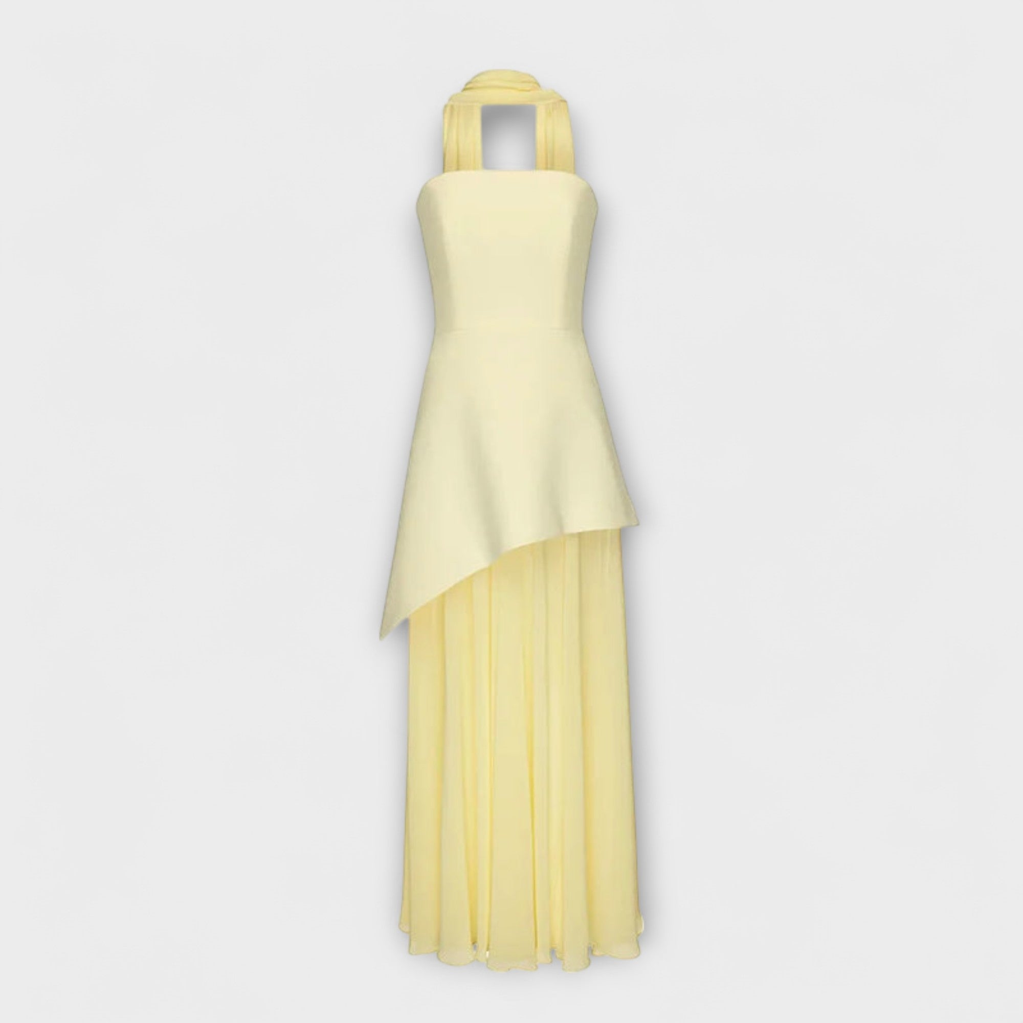 Maxi Dress Made Of Chiffon