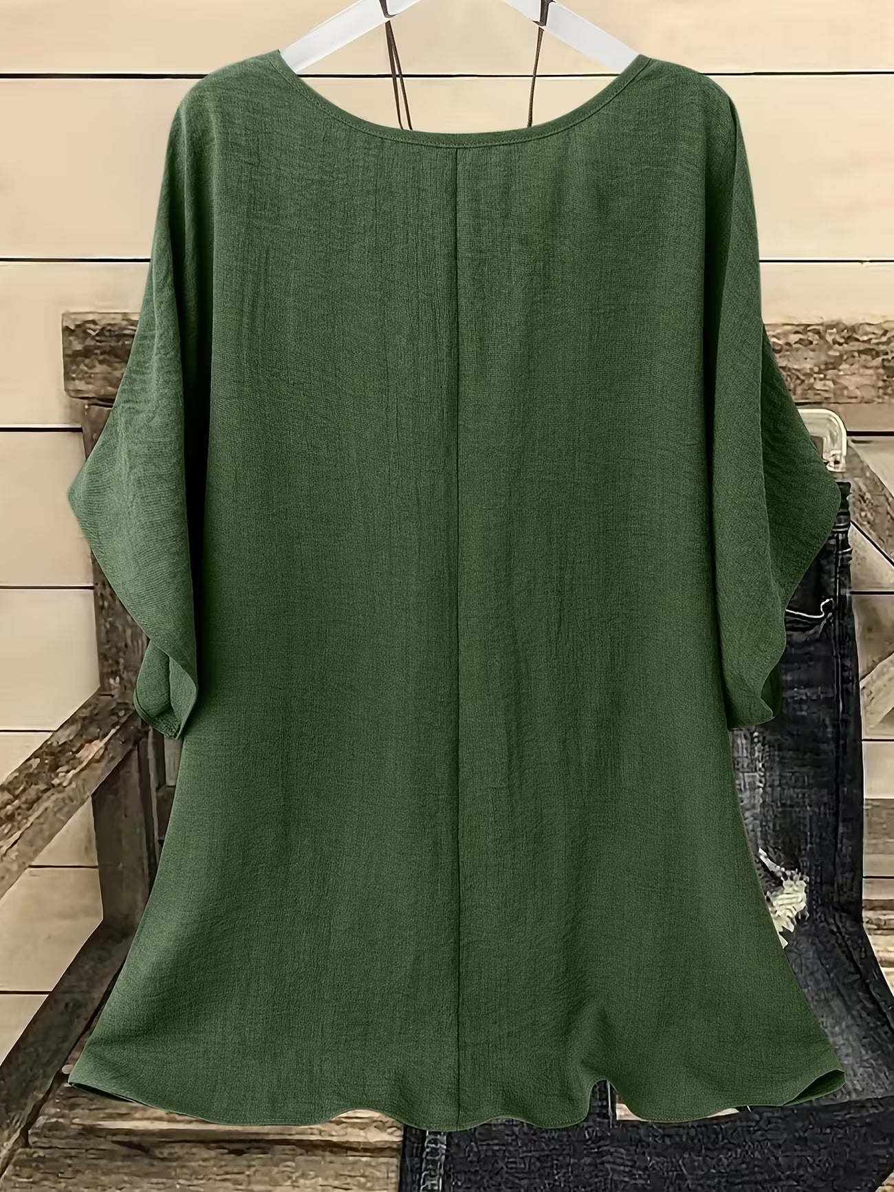 Women's Relaxed Fit Summer Short Sleeve Top Shirt