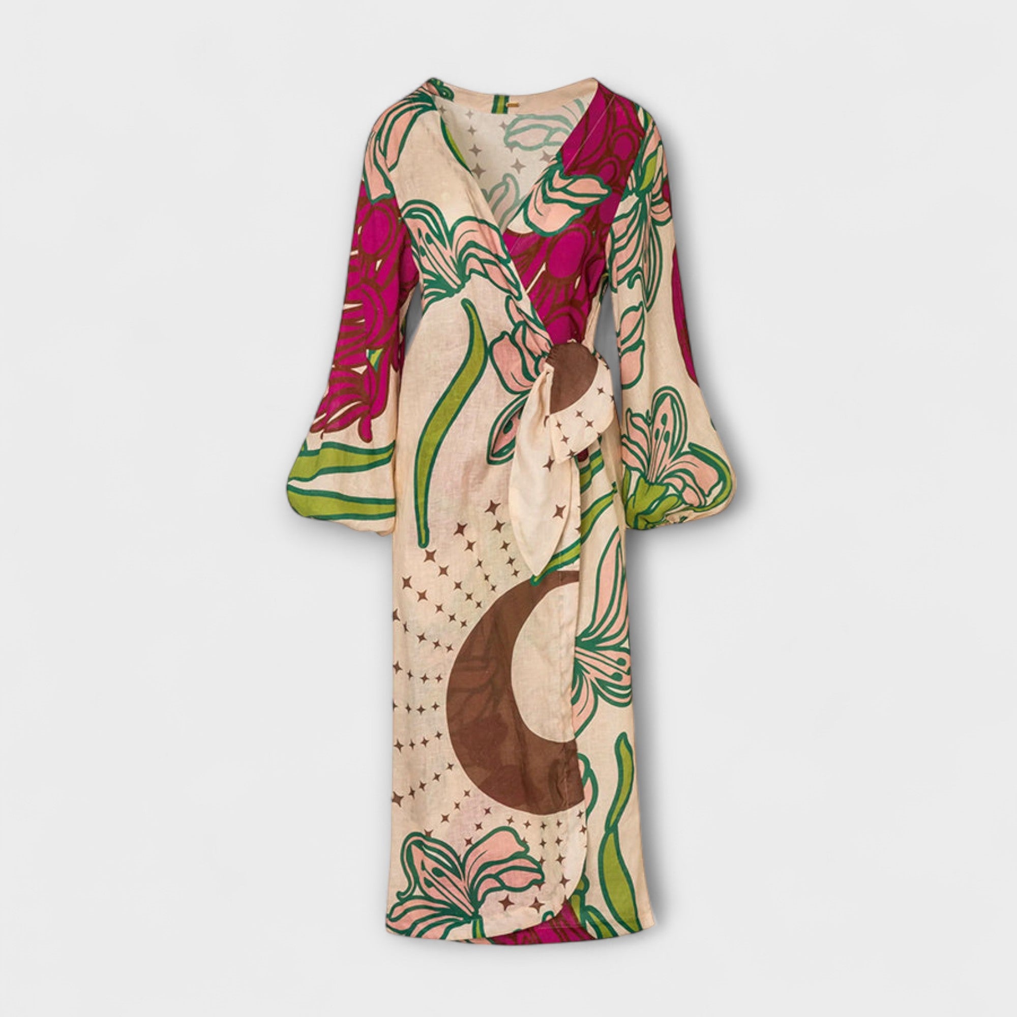 Tie Tunic Maxi Dress