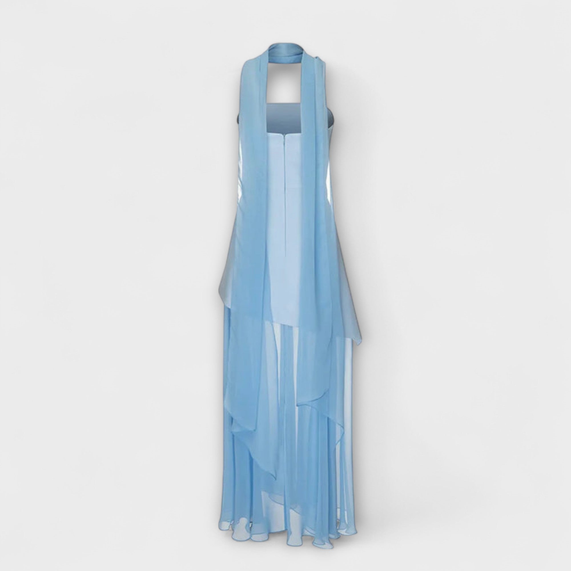 Maxi Dress Made Of Chiffon