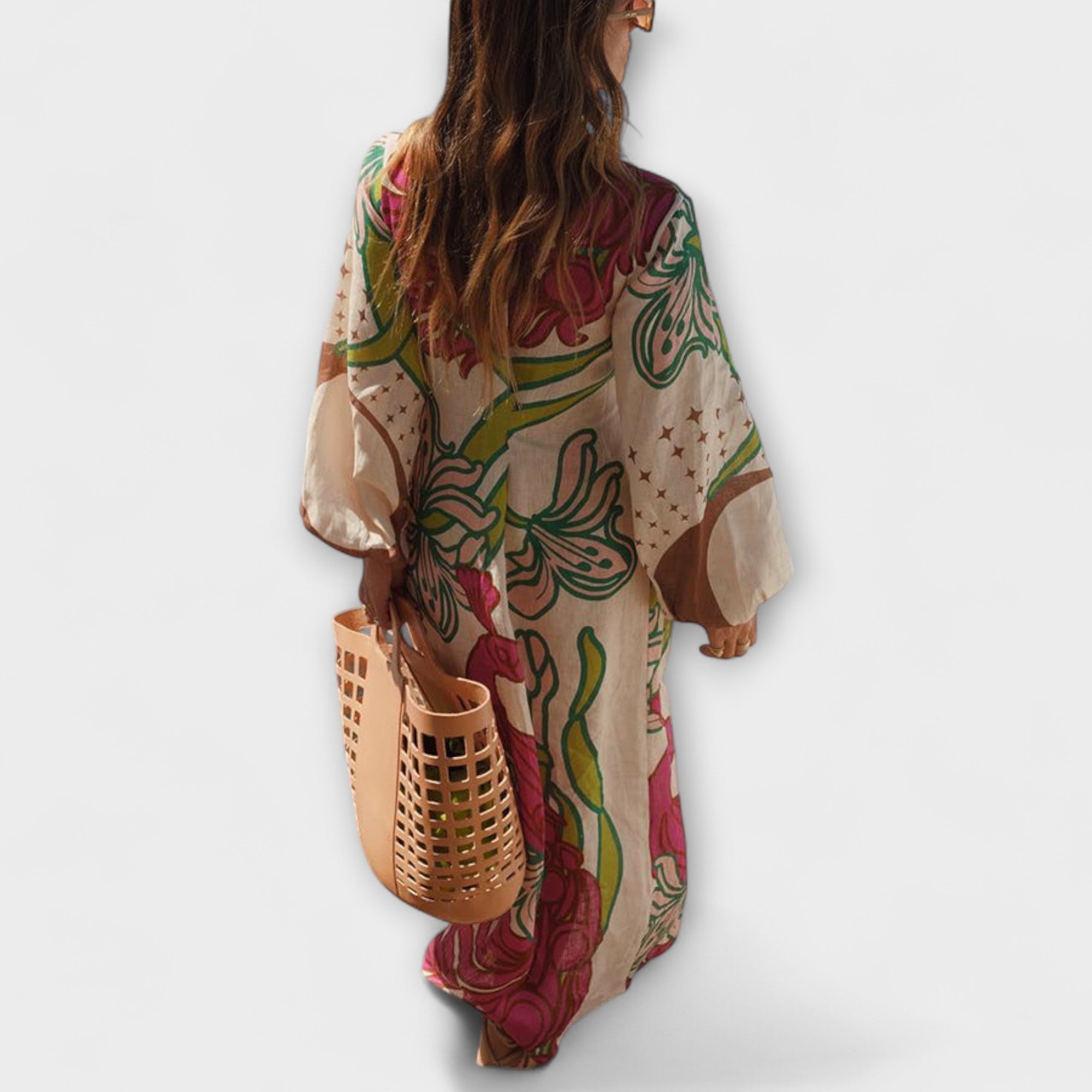 Tie Tunic Maxi Dress