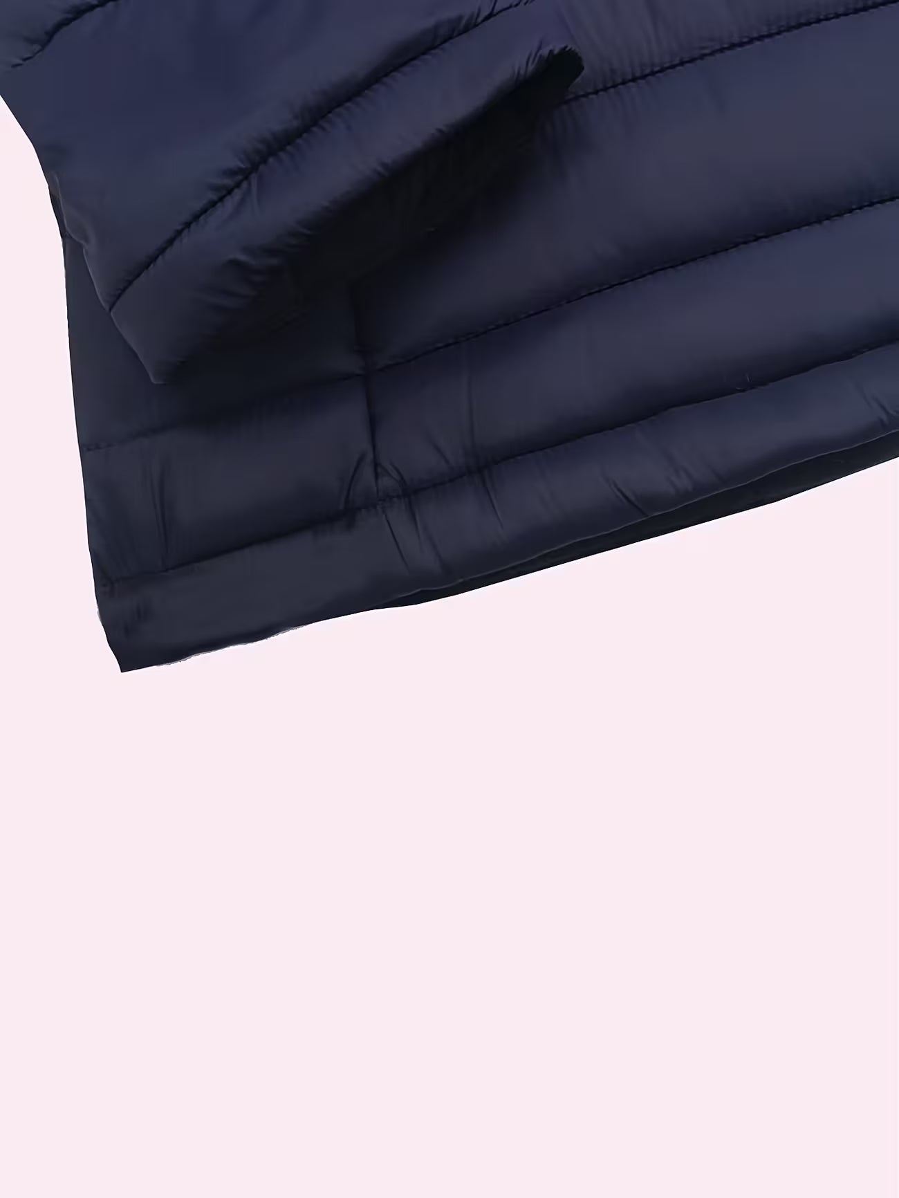 Men's Hooded Quilted Padded Winter Coat Outerwear
