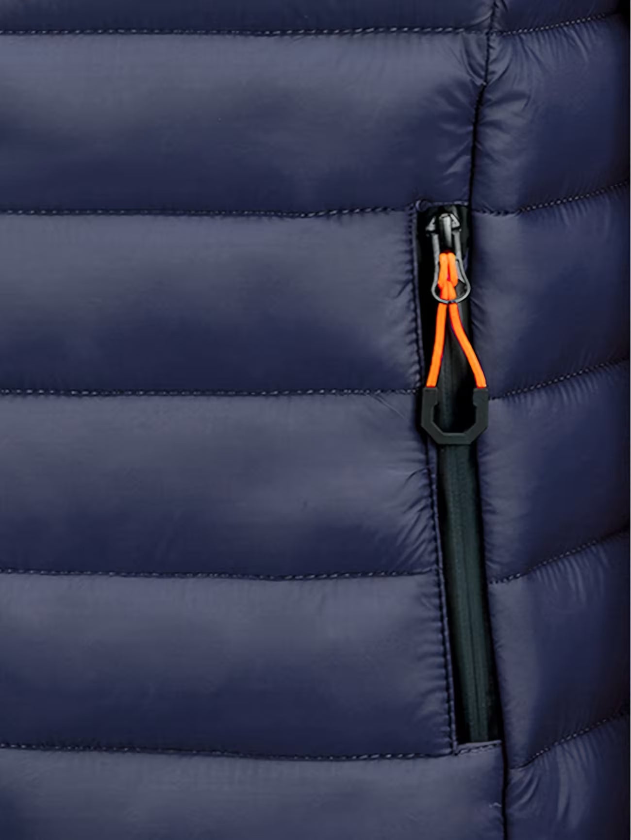 Men's Hooded Quilted Padded Winter Coat Outerwear