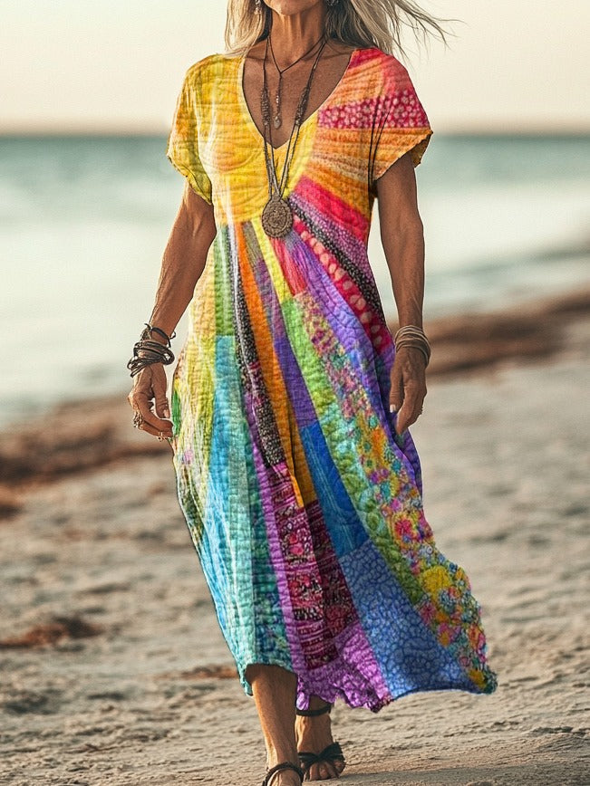 Bohemian Midi Dress