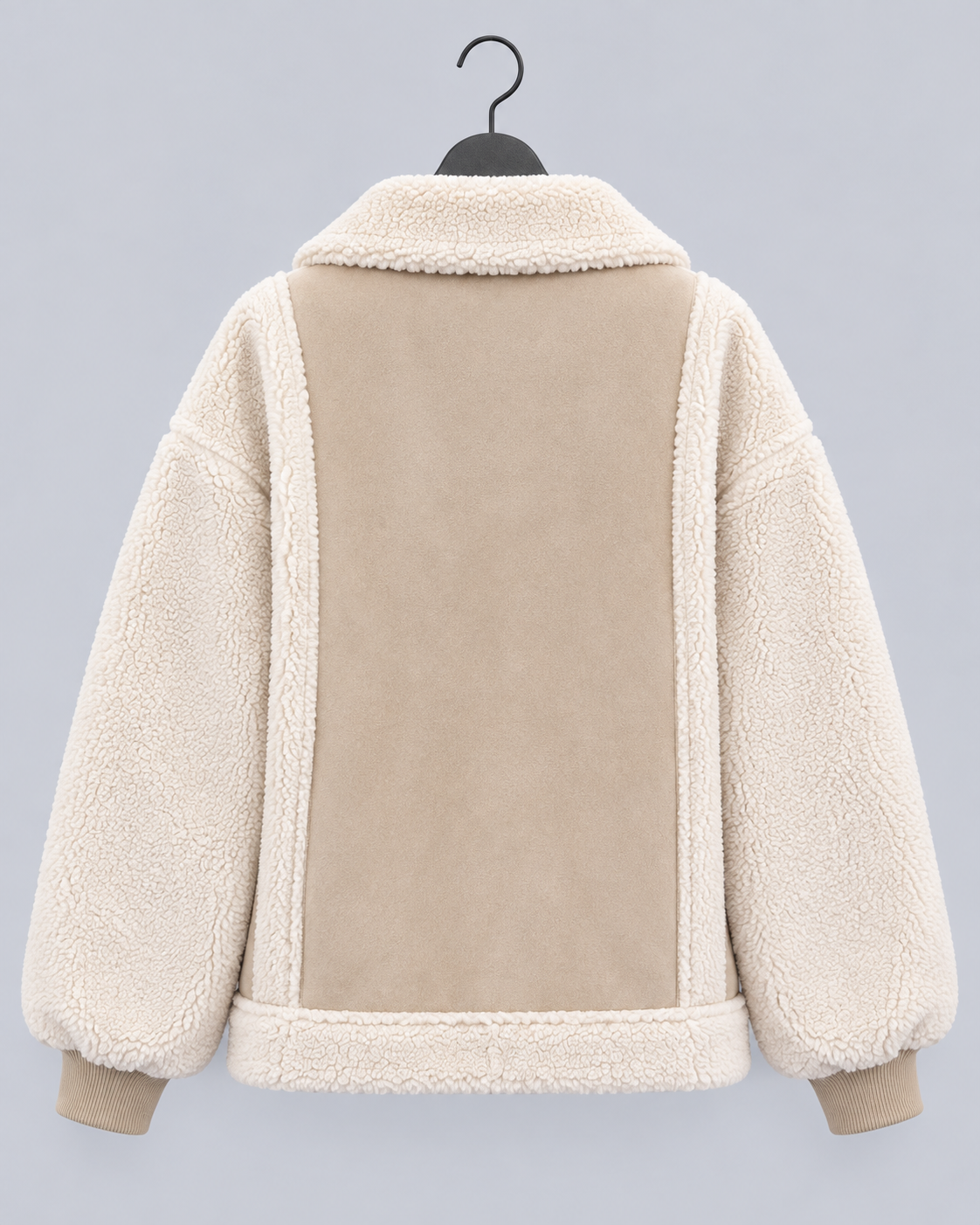 Women's Sherpa Aviator Jacket | Plush-Lined Winter Coat