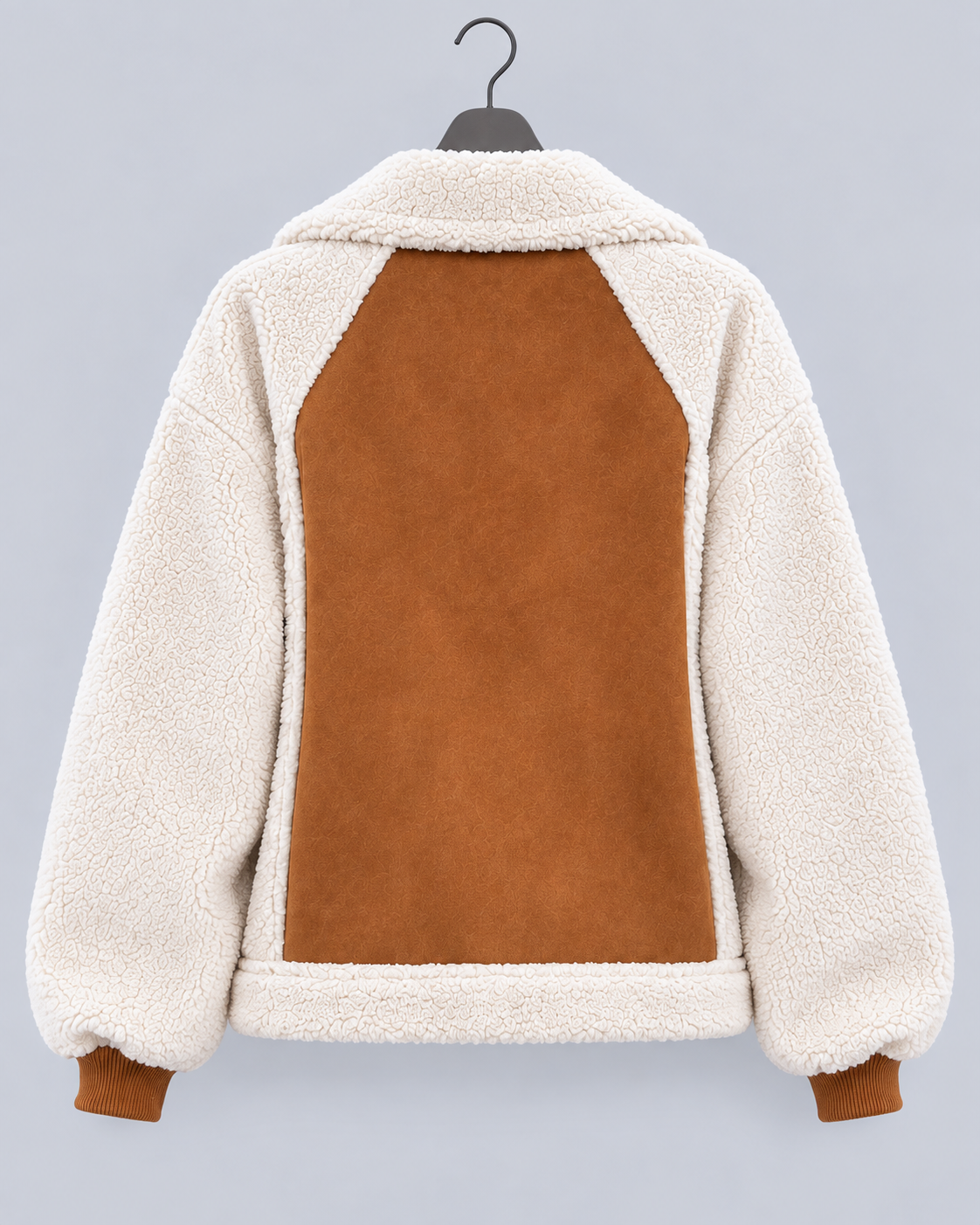 Women's Sherpa Aviator Jacket | Plush-Lined Winter Coat