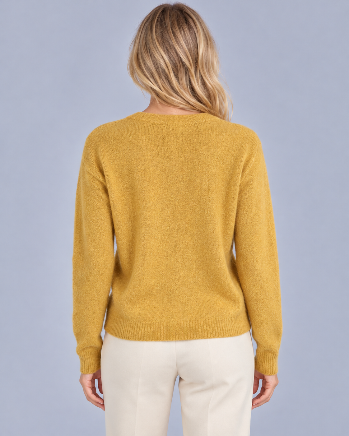Women's Sweater | Button Front Long Sleeve Knit