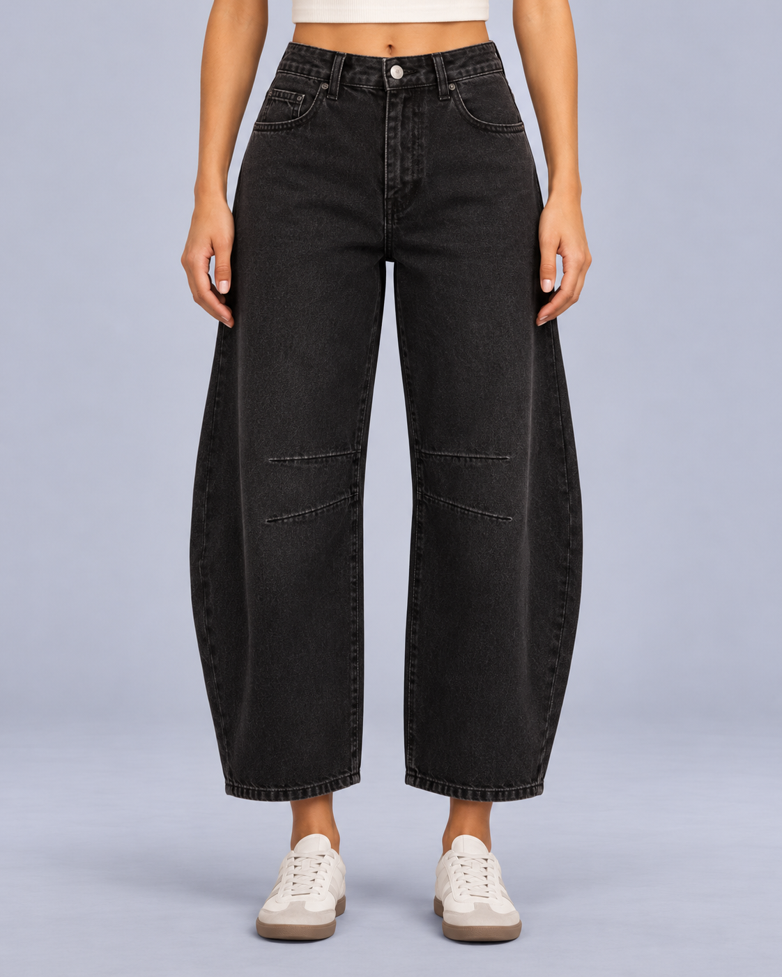 Women's Relaxed Barrel Leg Jeans
