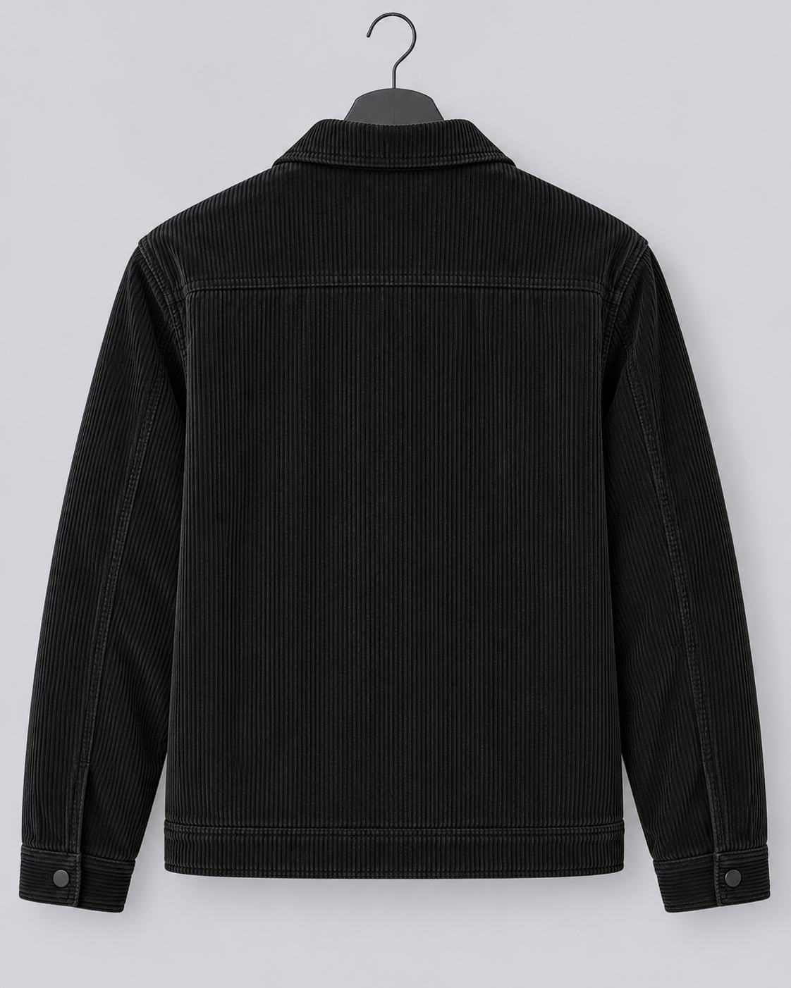 Men's Corduroy Workwear Jacket | Button-Up Multi-Pocket Overshirt