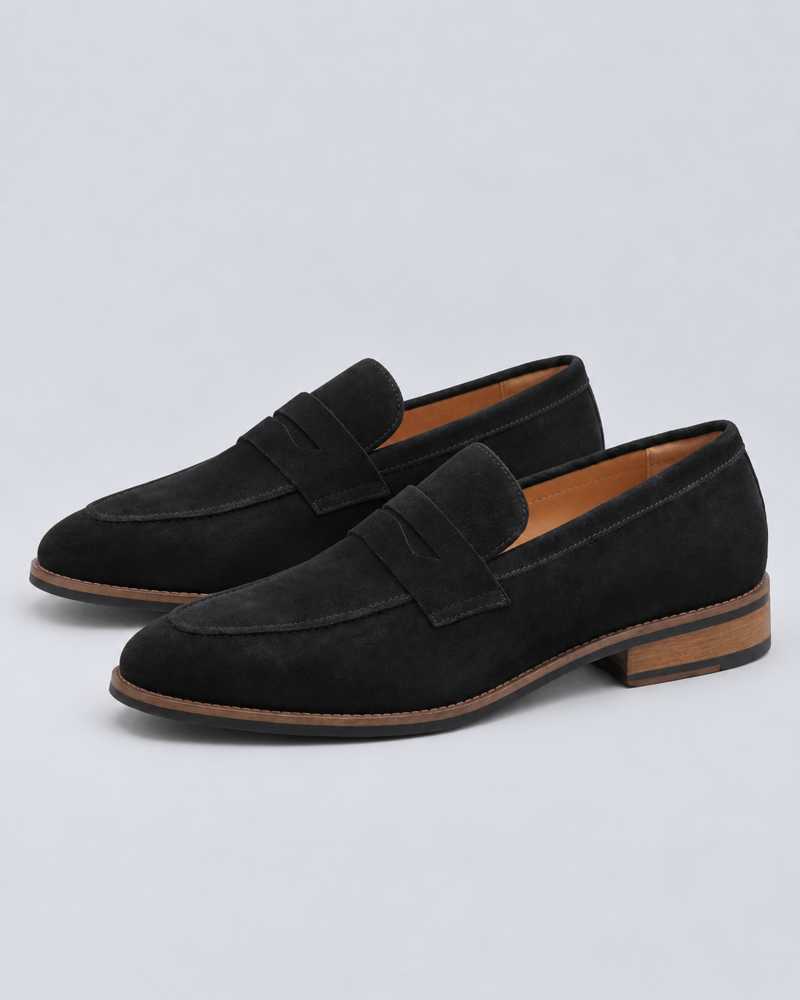 Men's Suede Slip-On Loafers | Classic Casual Shoes