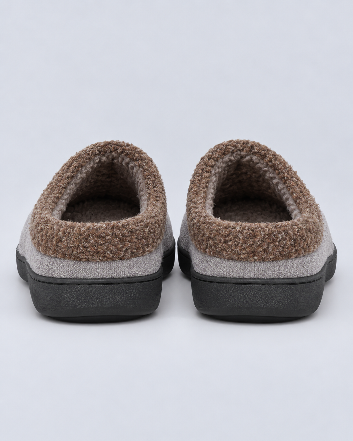 Men's Suede Fur-Lined Slippers | Moccasin House Shoes