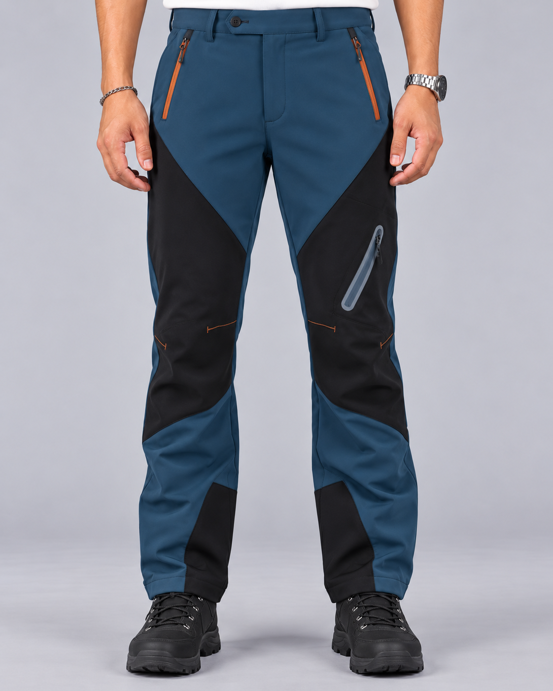 Unisex Waterproof Work Trousers – Thermal Fleece-Lined Outdoor Pants