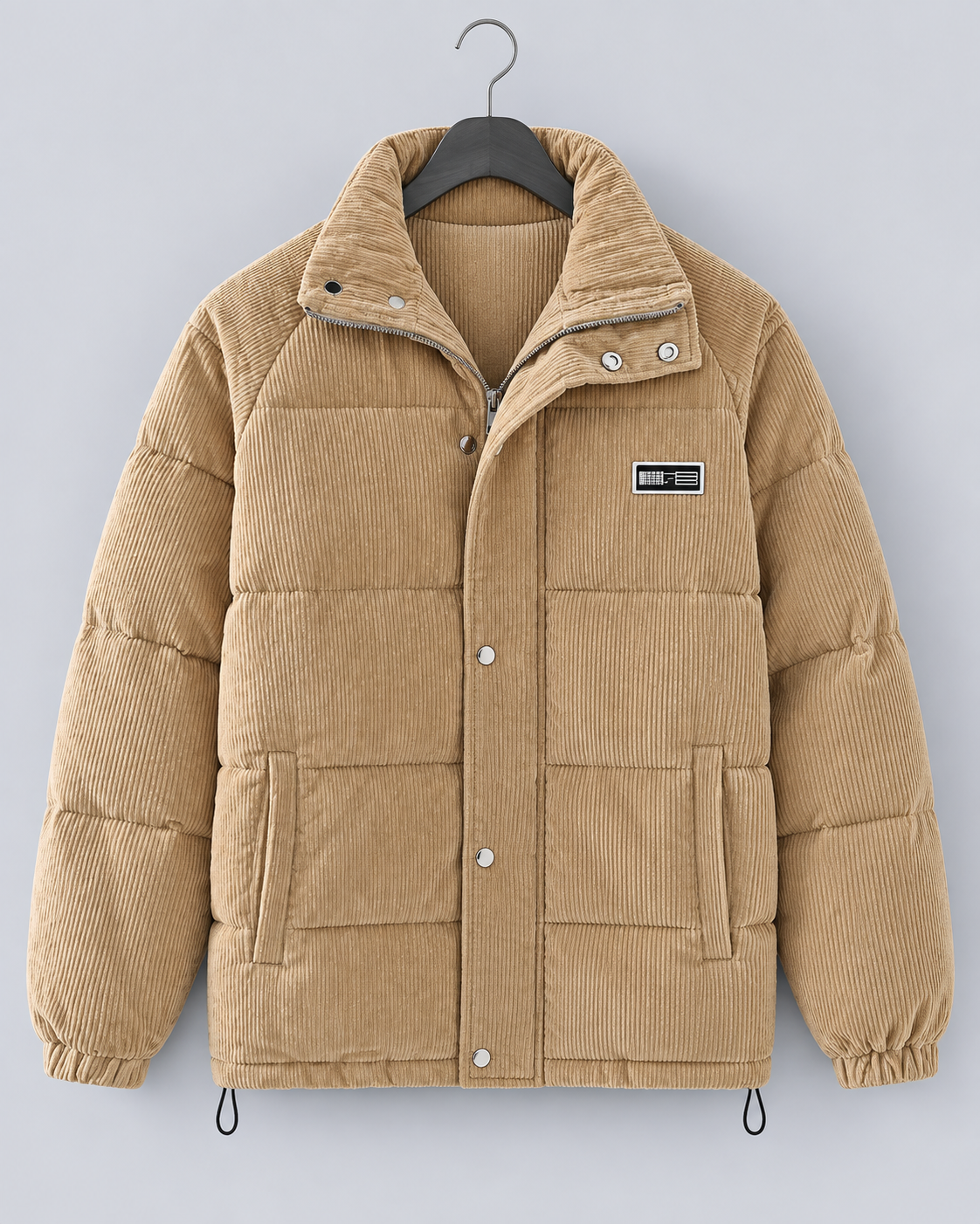 Men's Corduroy Jacket | Coat with Full-Zip and Deep Pockets