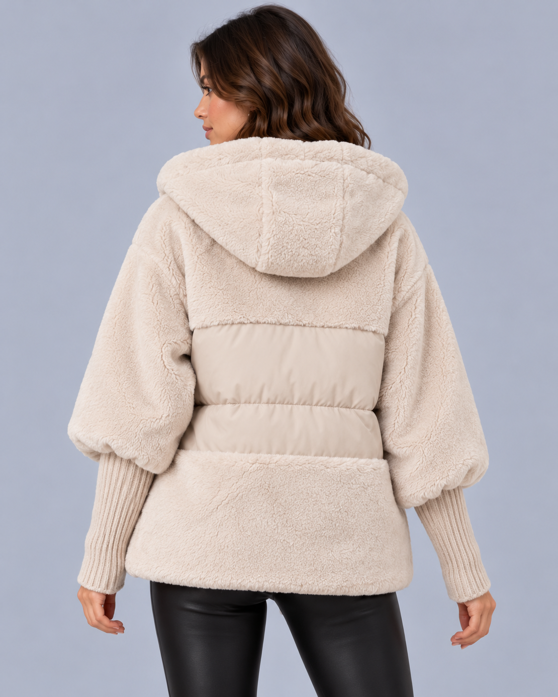 Women's Hooded Longline Coat – Soft Lined Winter Layer