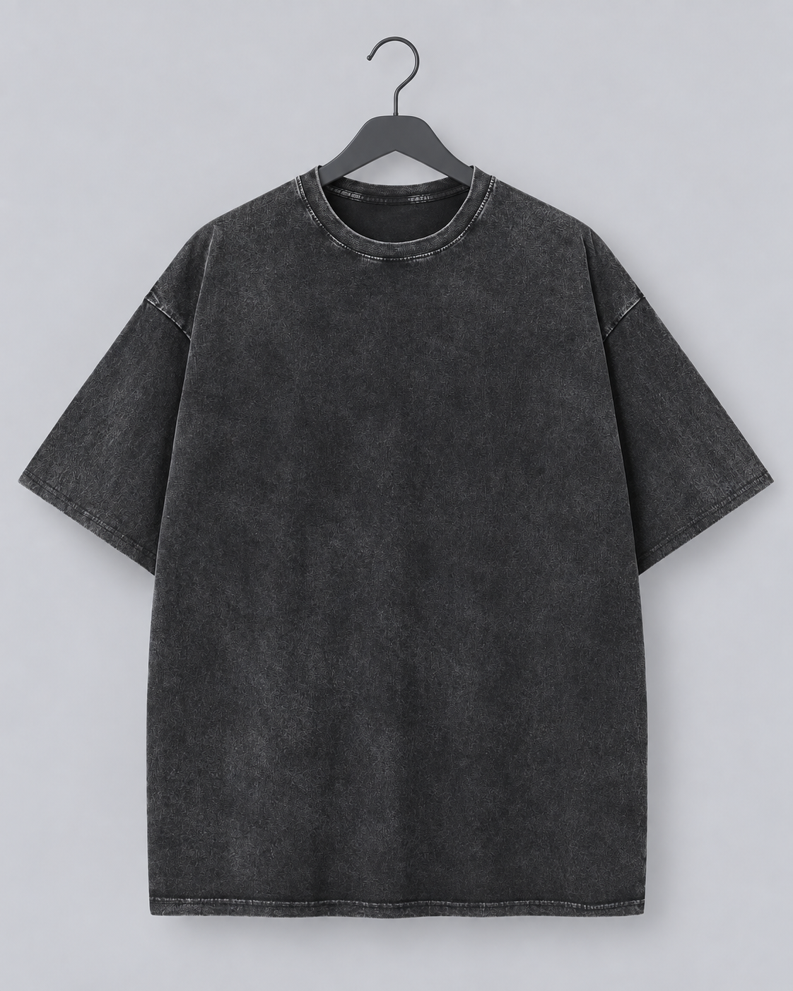 Men's Heavyweight Cotton T-Shirt | Oversized Vintage Mineral Wash Tee