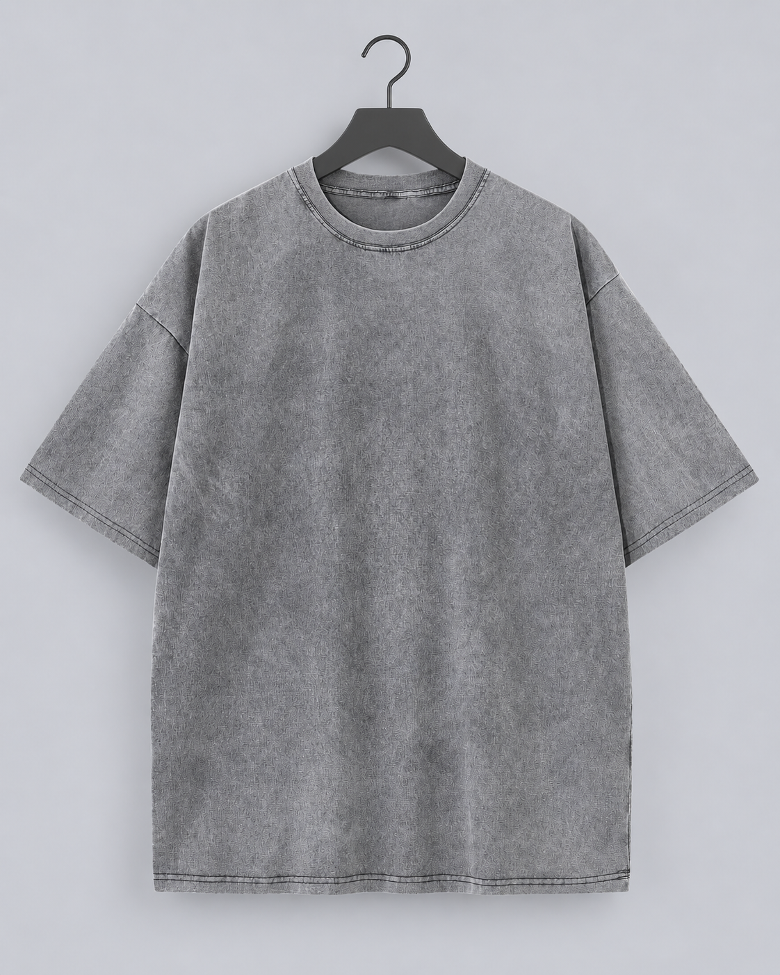 Men's Heavyweight Cotton T-Shirt | Oversized Vintage Mineral Wash Tee