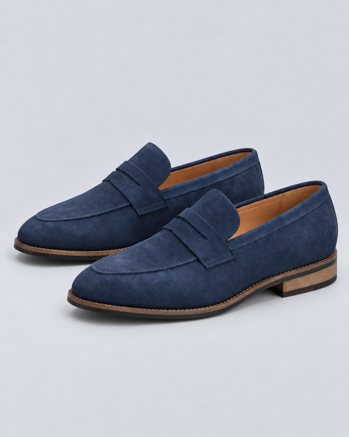 Men's Suede Slip-On Loafers | Classic Casual Shoes