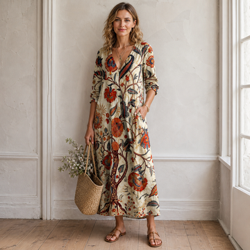 Bohemian Floral Dress
