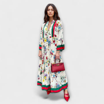 Maxi Dress With Floral