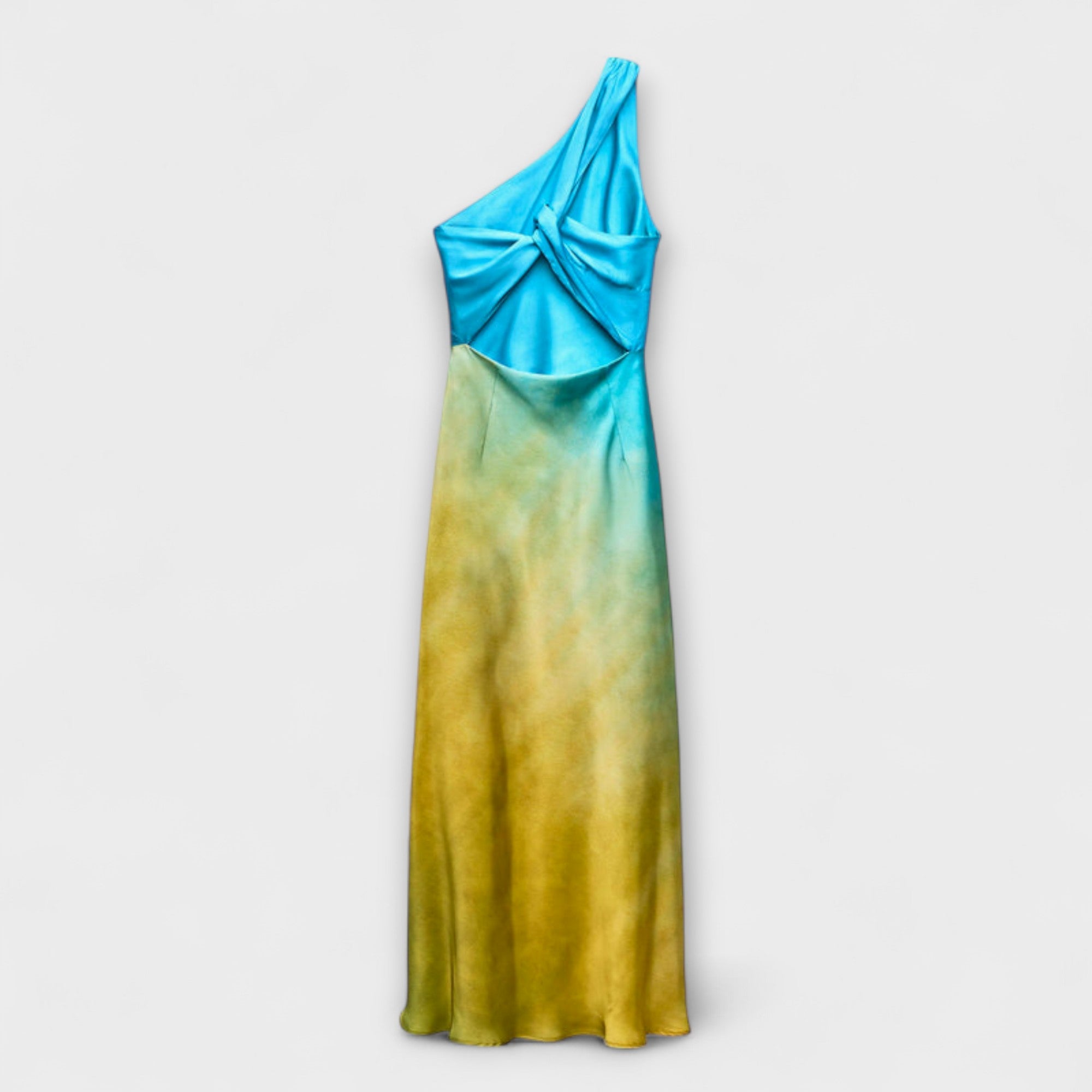 One-Shoulder Midi Dress