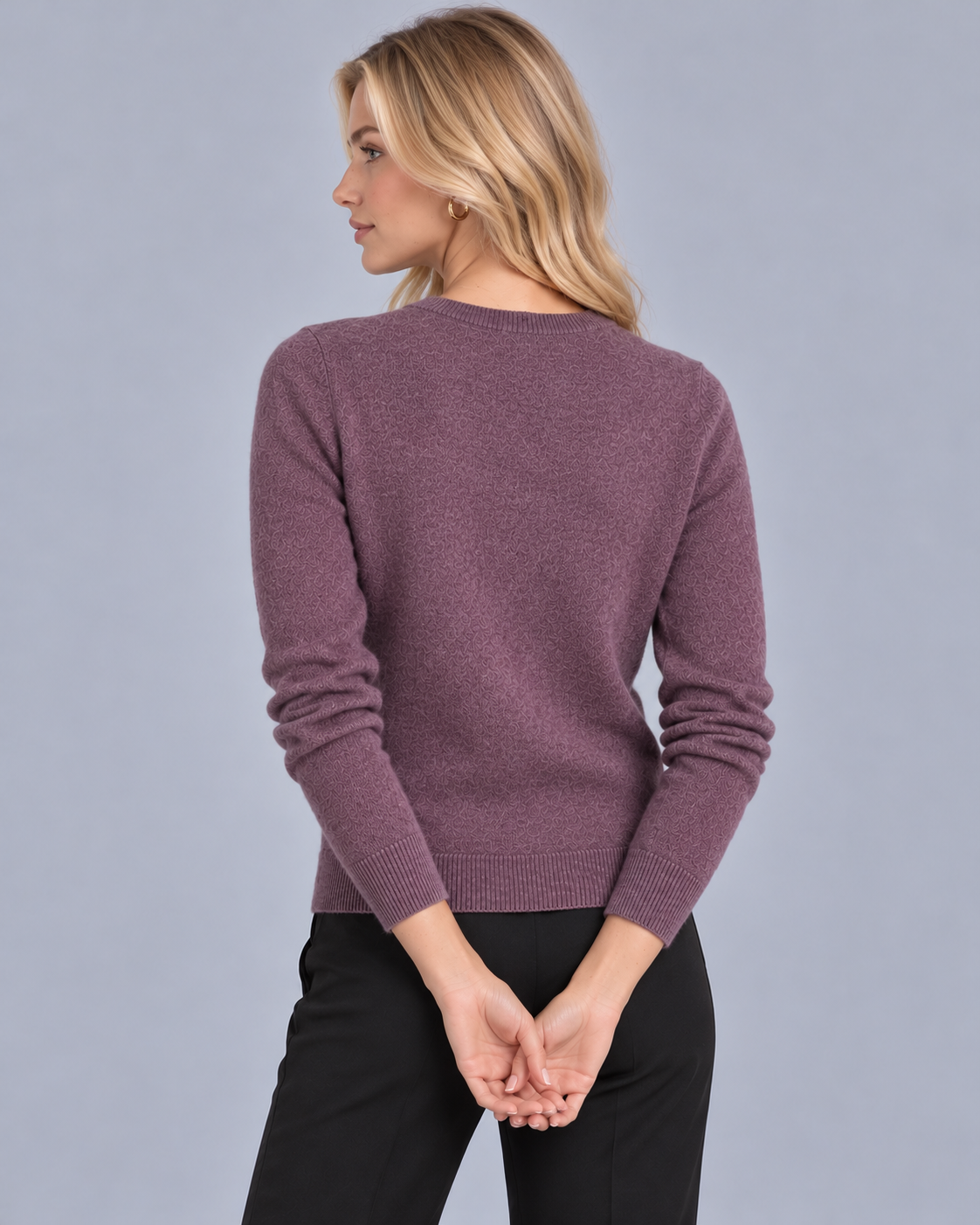 Women's Fine Knit Button Up Cardigan