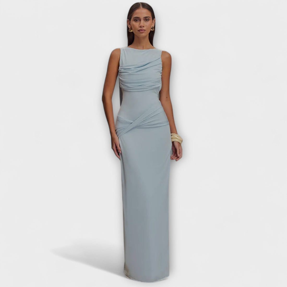 Stylish Maxi Dress With High Slit