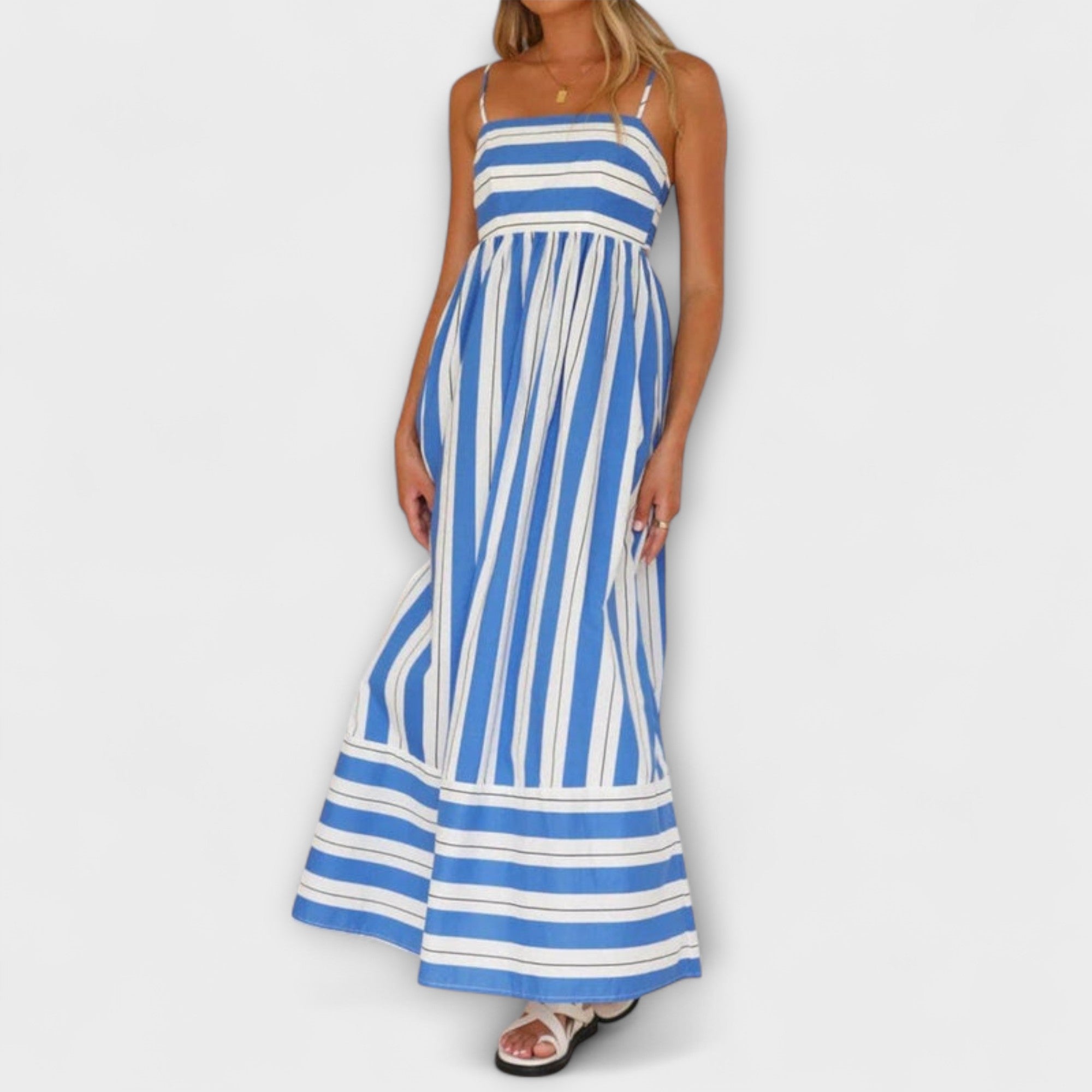 Maxi Dress In Bare Bloom