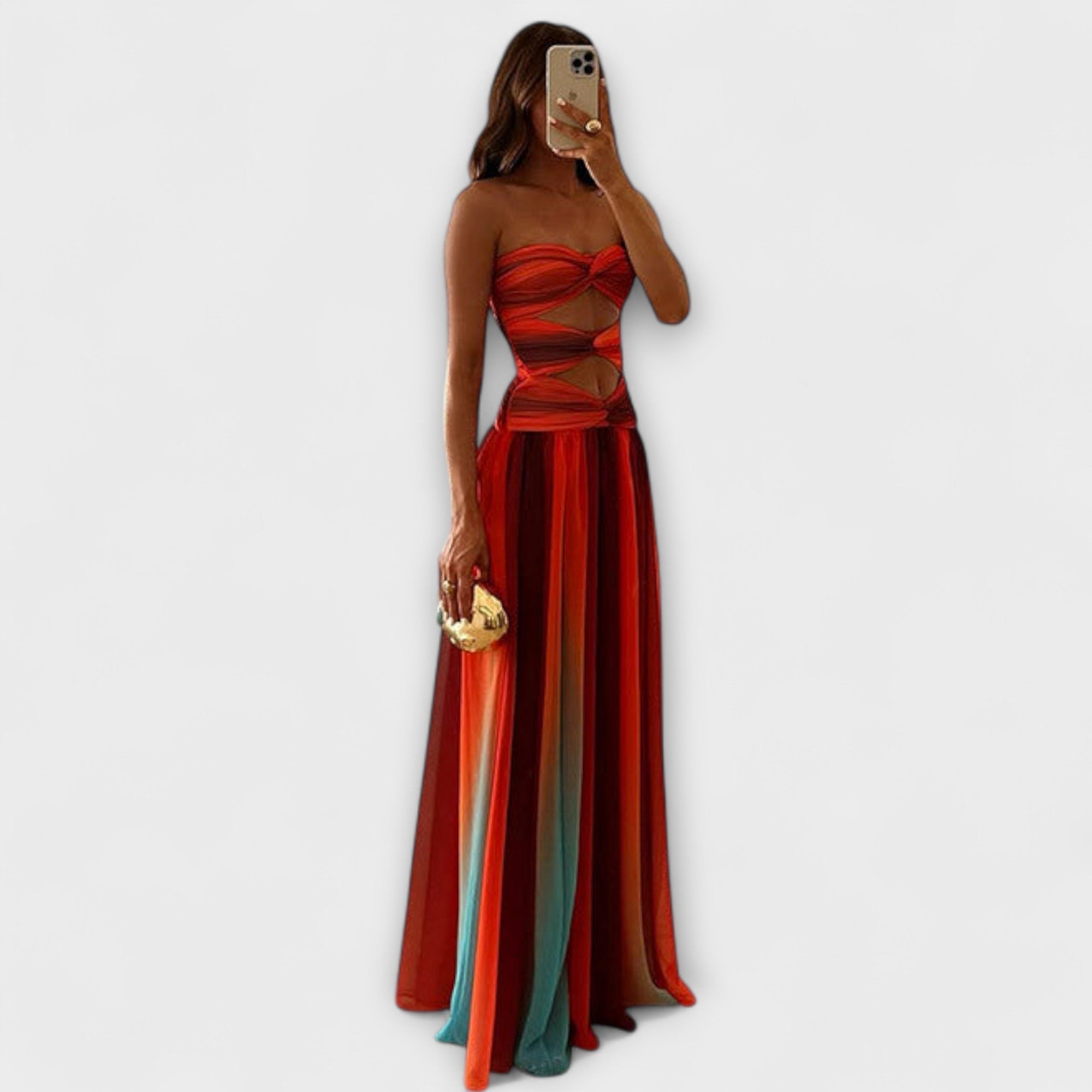 Strapless Maxi Dress