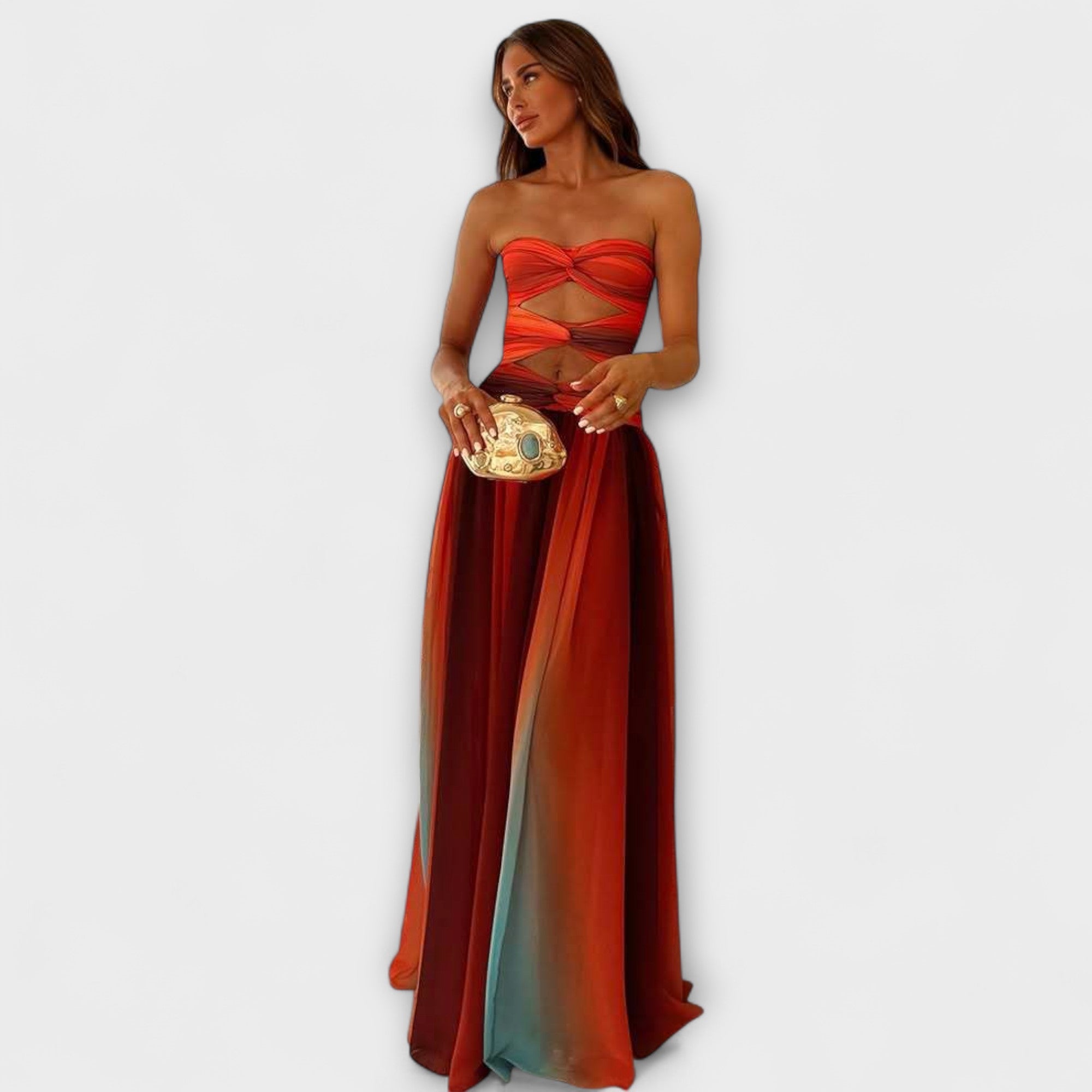 Strapless Maxi Dress