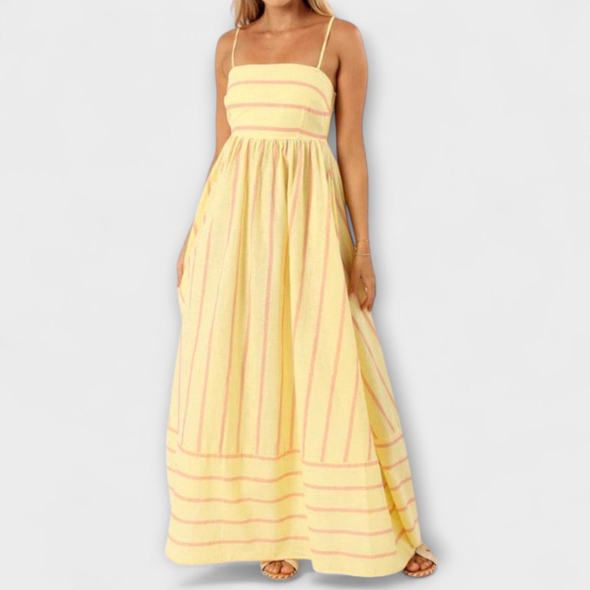 Maxi Dress In Bare Bloom