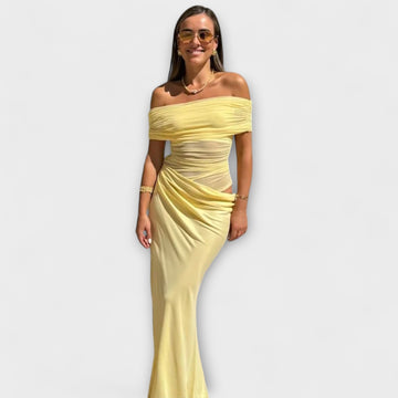 Ruffled Irregular Dress
