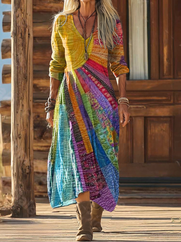 Bohemian Midi Dress