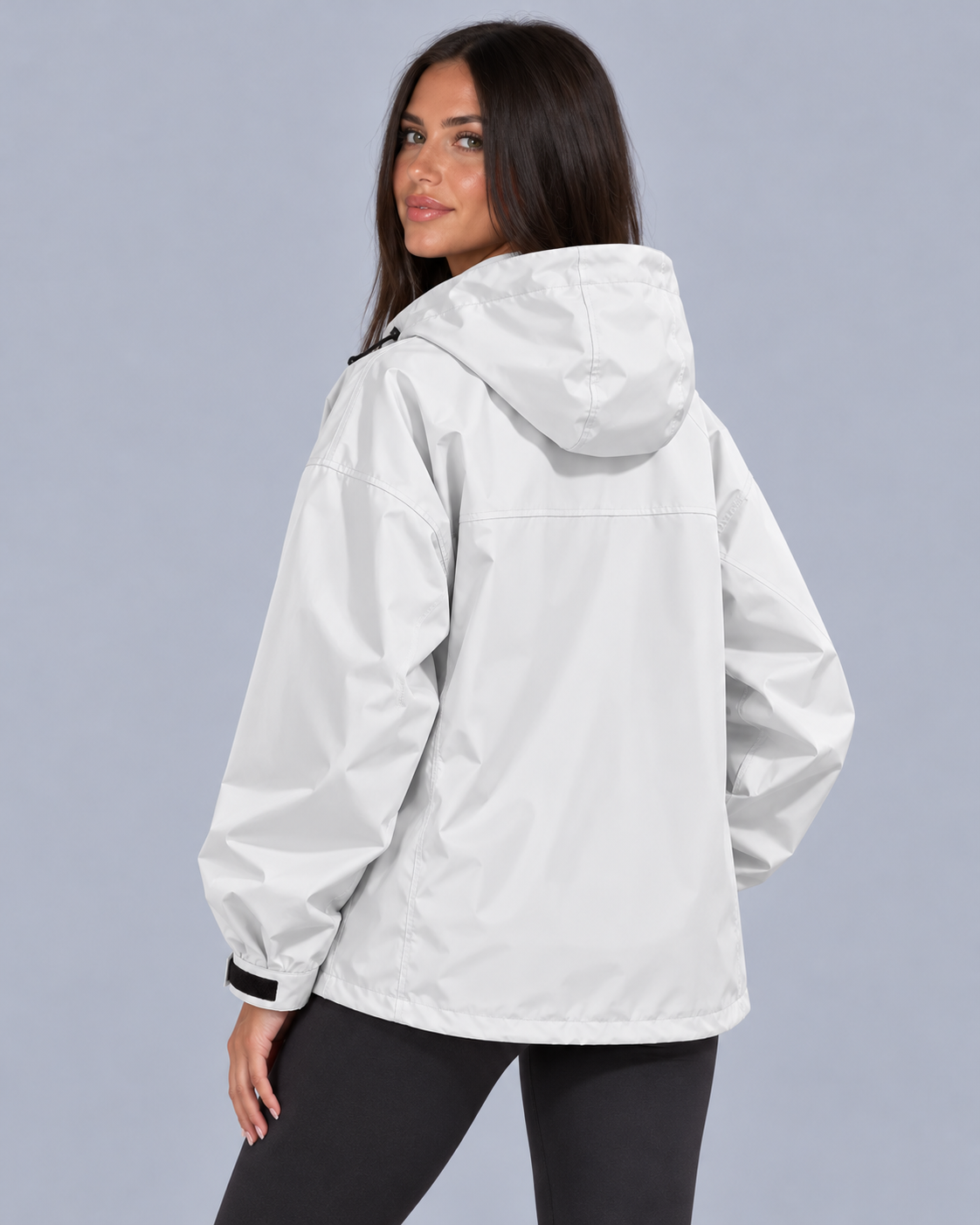 Women's Waterproof Rain Jacket with Hood