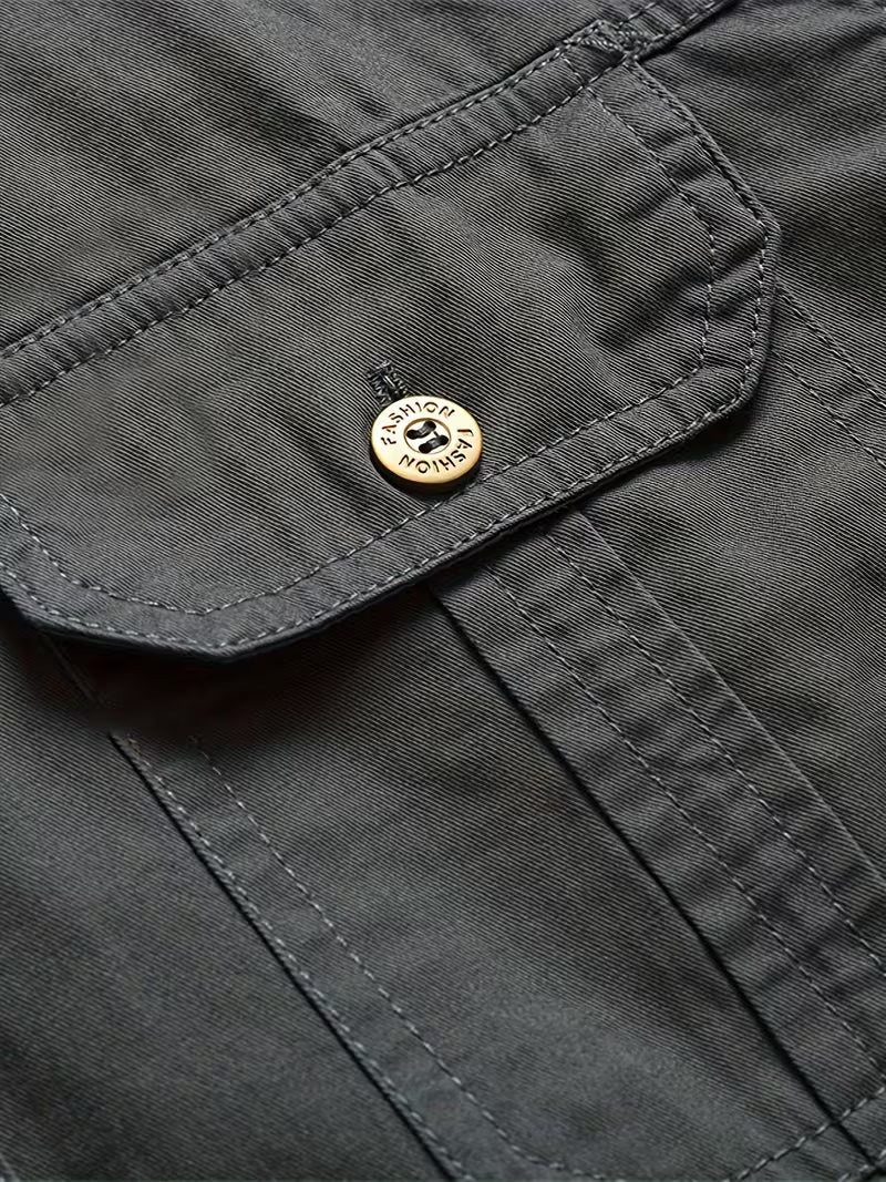 Men's Lightweight Cargo Long Sleeve Shirt
