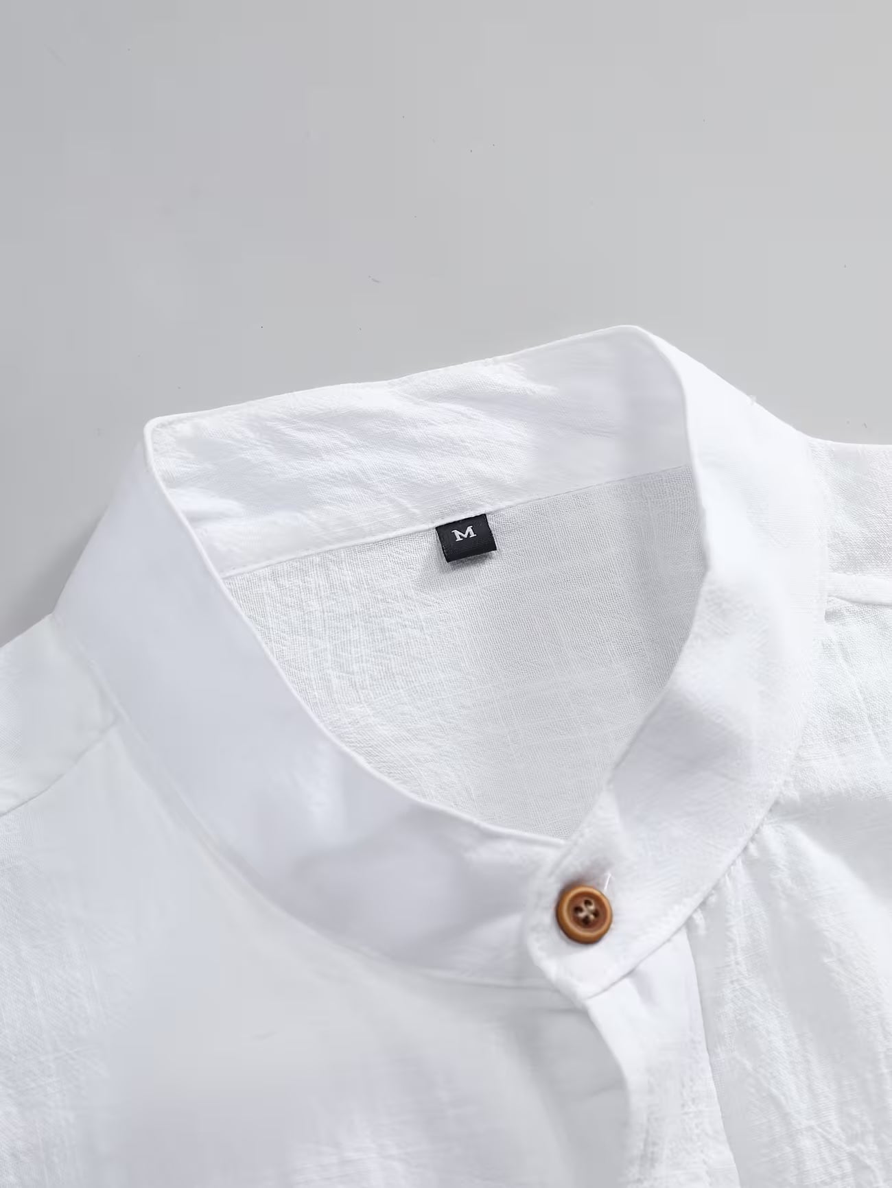 Men's Casual Cotton Button-front Shirt