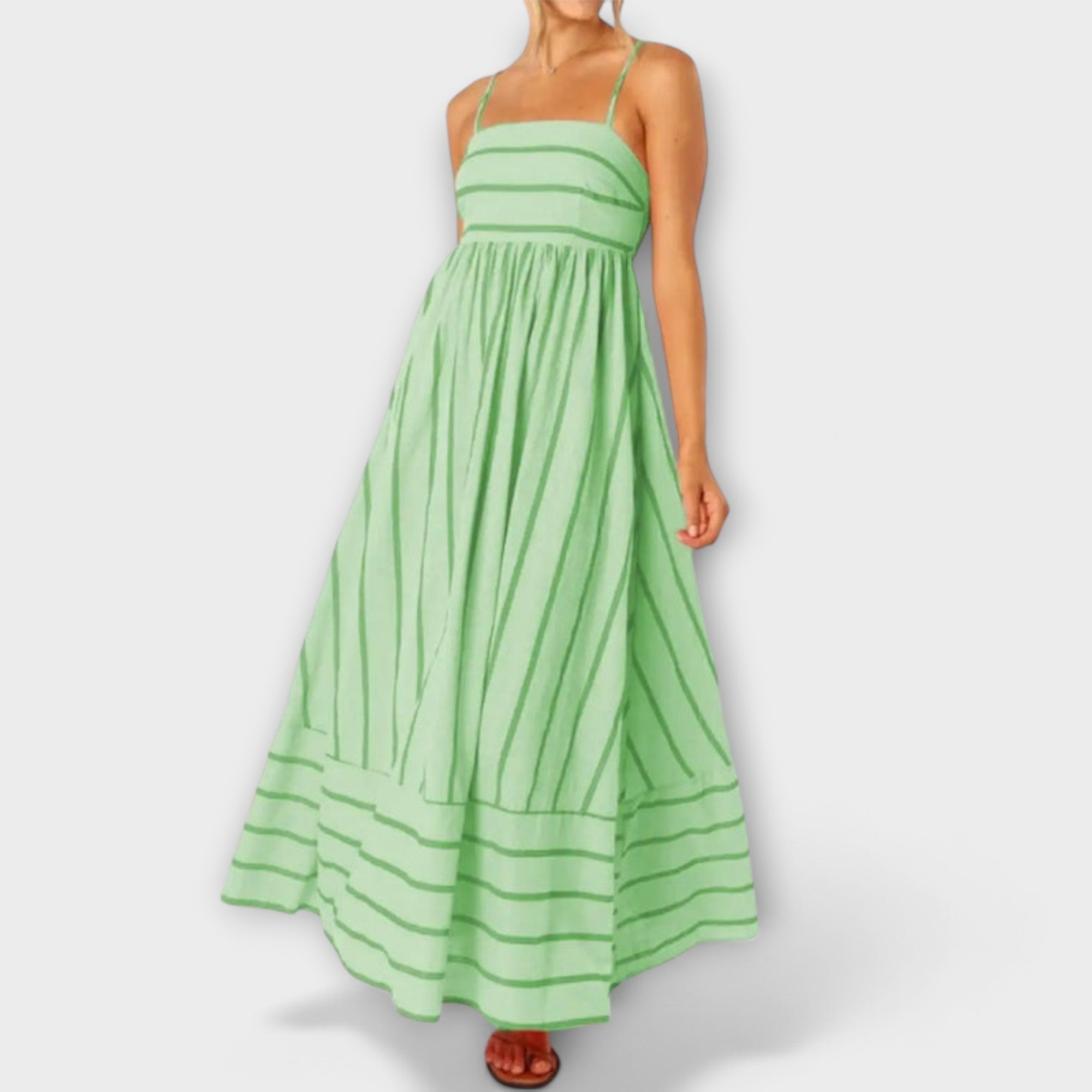Maxi Dress In Bare Bloom