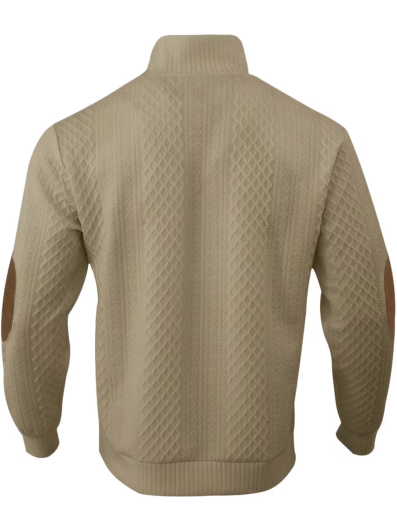 Men's Jacquard Knit Casual Shirt