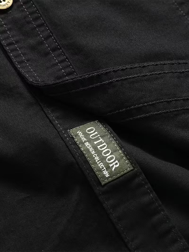 Men's Lightweight Cargo Long Sleeve Shirt